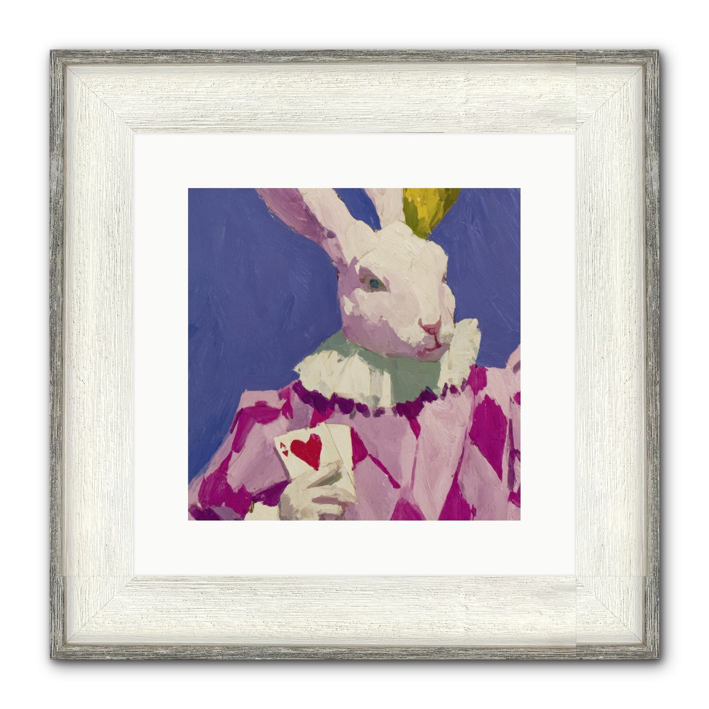 A Small Parade For Us Framed Print - Driftwood White 12x12
