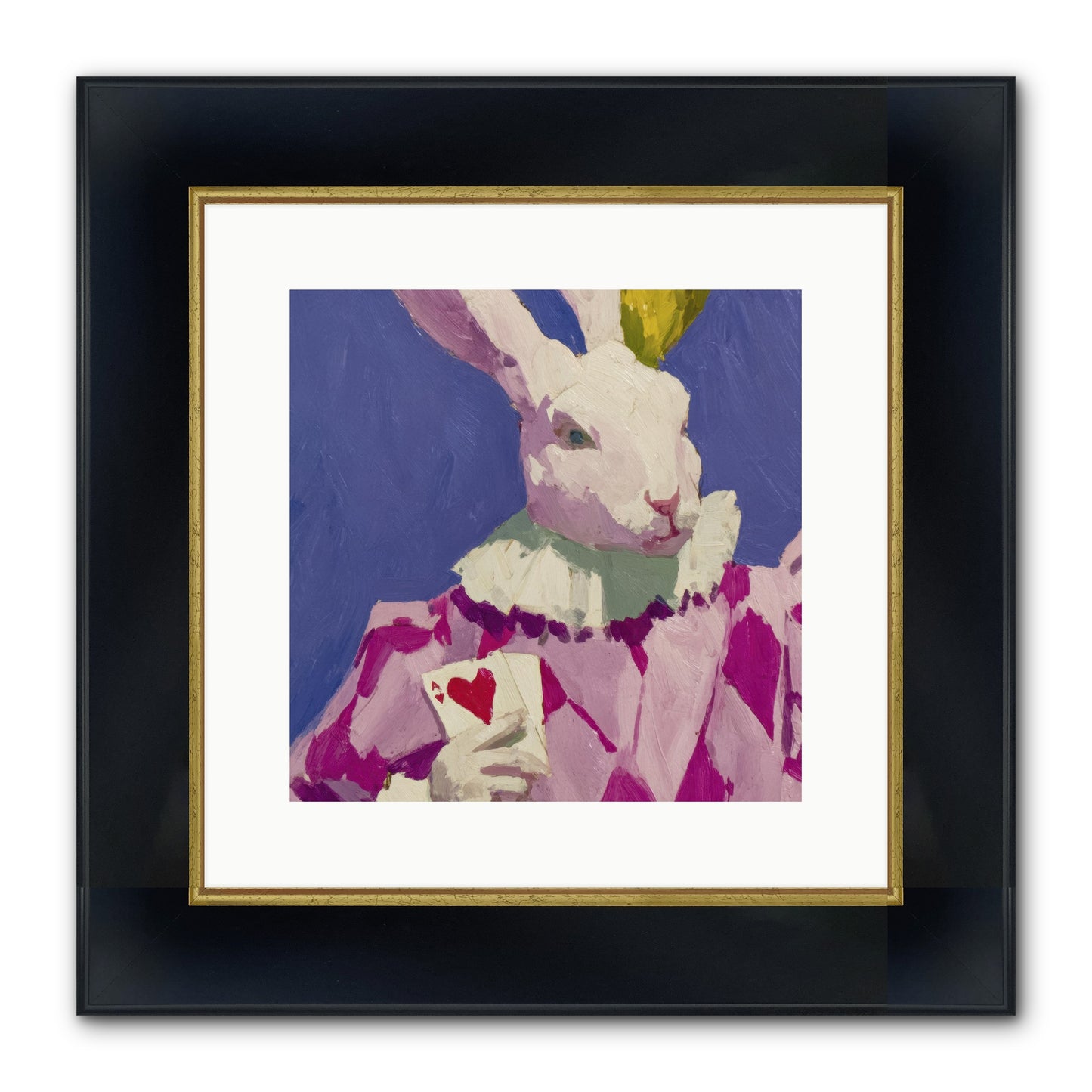 A Small Parade For Us Framed Print - Wide Black w/Gold 12x12
