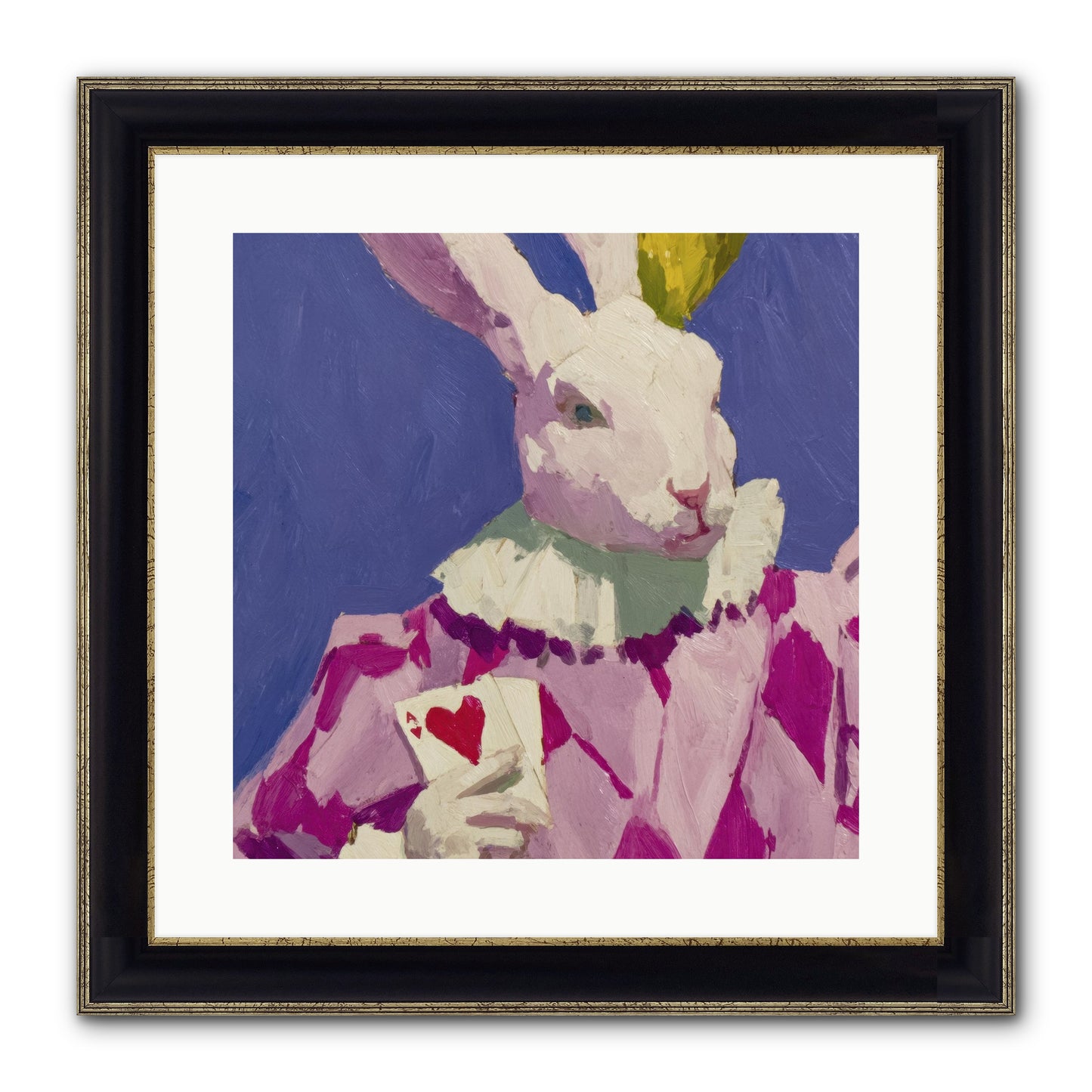 A Small Parade For Us Framed Print - Black & Gold 16x16