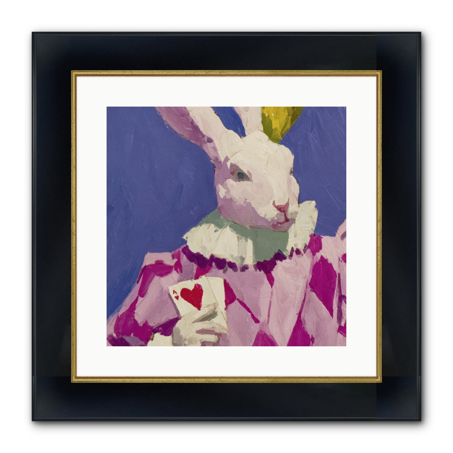 A Small Parade For Us Framed Print - Wide Black w/Gold 16x16