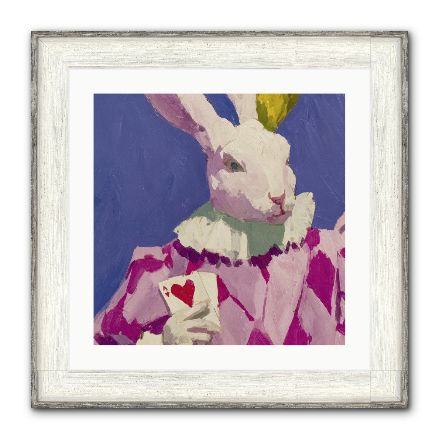 A Small Parade For Us Framed Print - Driftwood White 20x20