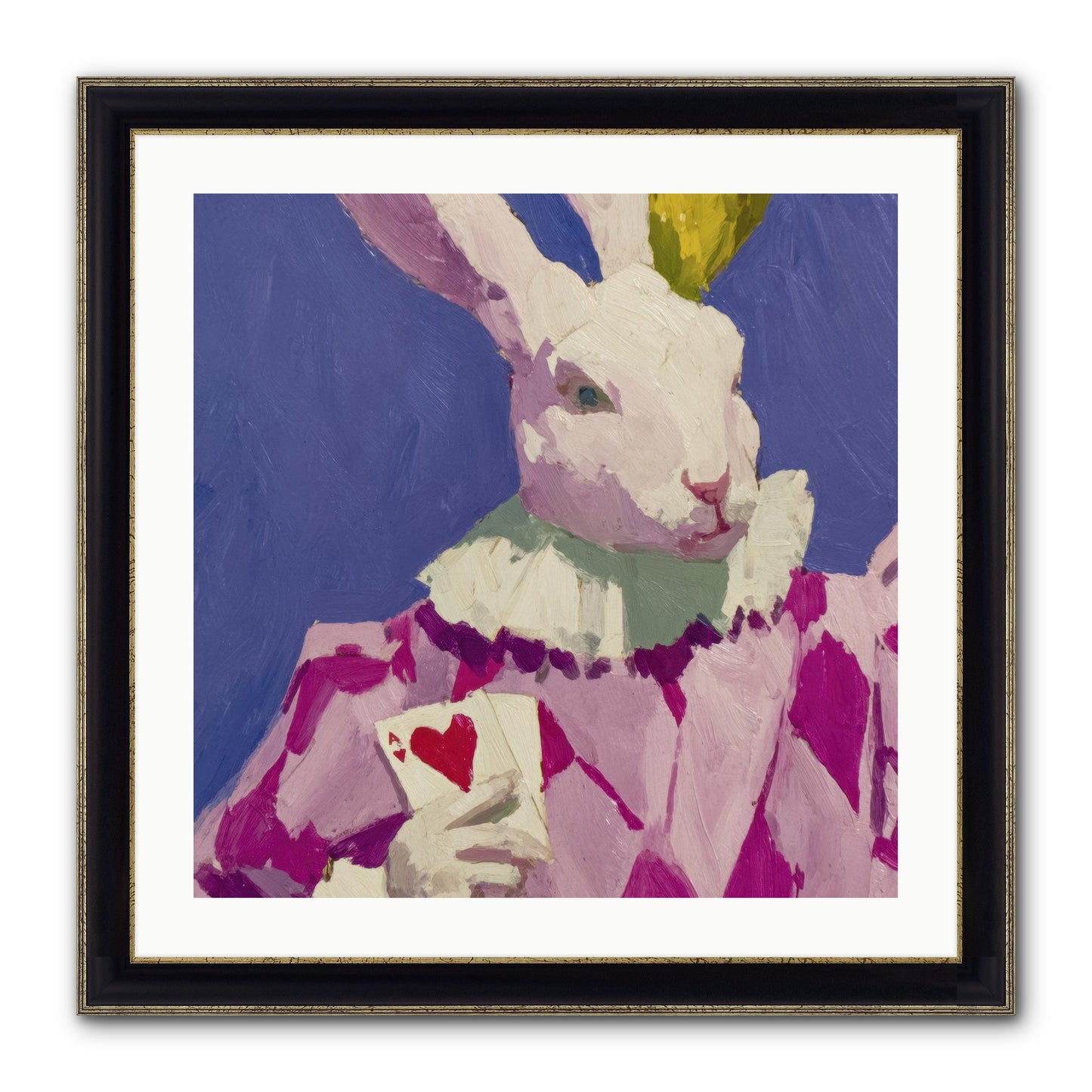 A Small Parade For Us Framed Print - Black & Gold 24x24