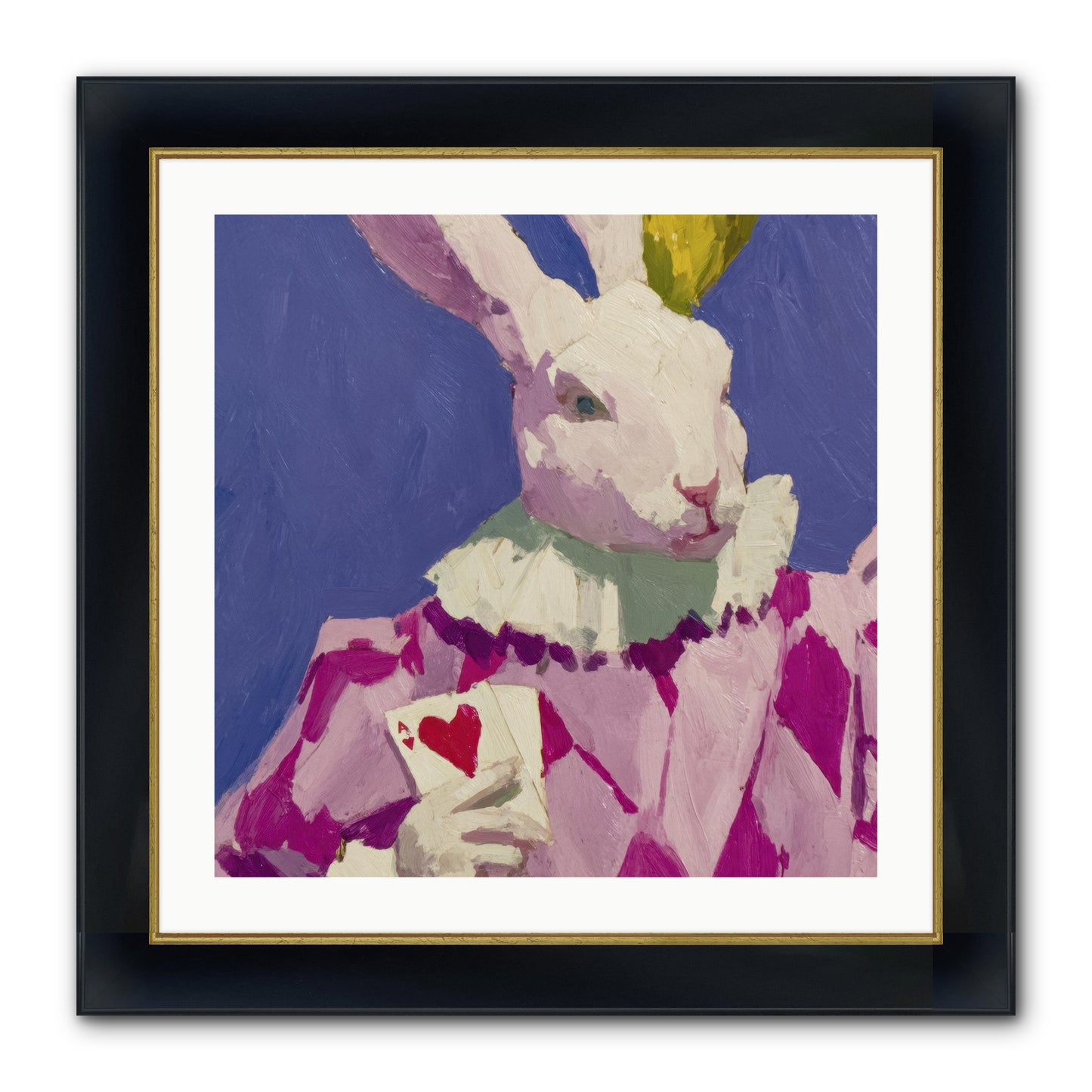 A Small Parade For Us Framed Print - Wide Black w/Gold 24x24