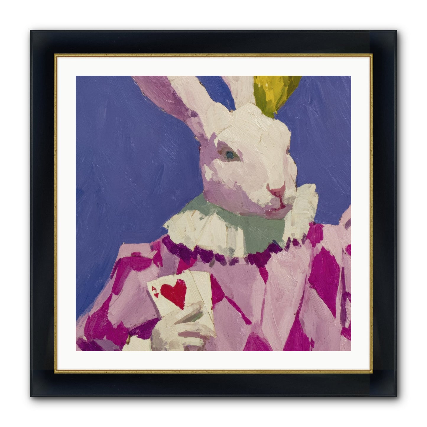 A Small Parade For Us Framed Print - Wide Black w/Gold 30x30