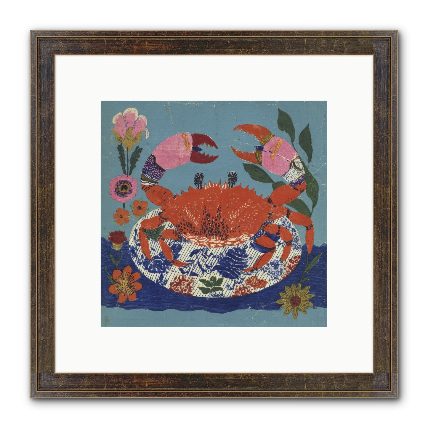 A Supper Of Slight Intrigues Framed Print - Slimwoods Black/Gold 10x10