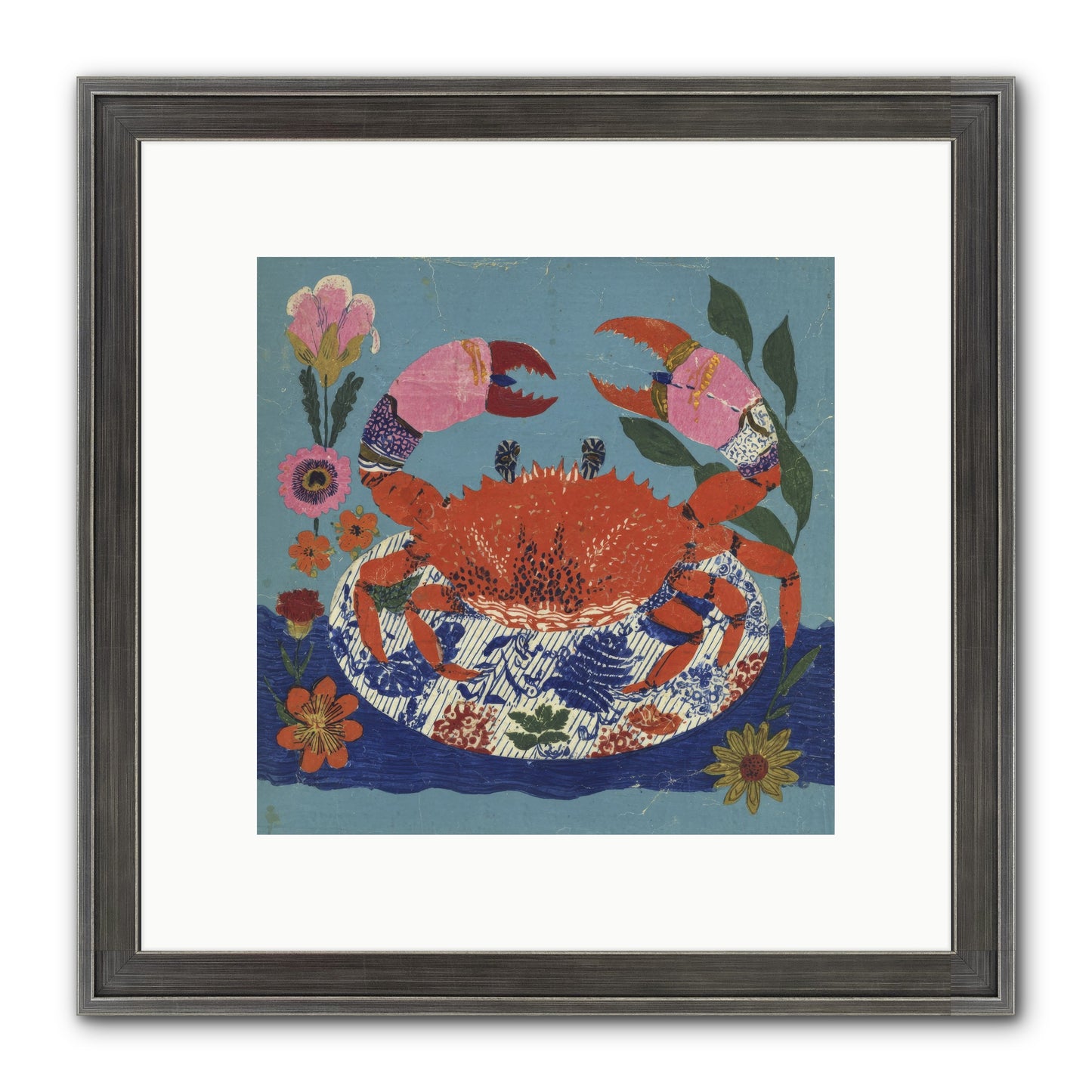 A Supper Of Slight Intrigues Framed Print - Slimwoods Black/Silver 10x10