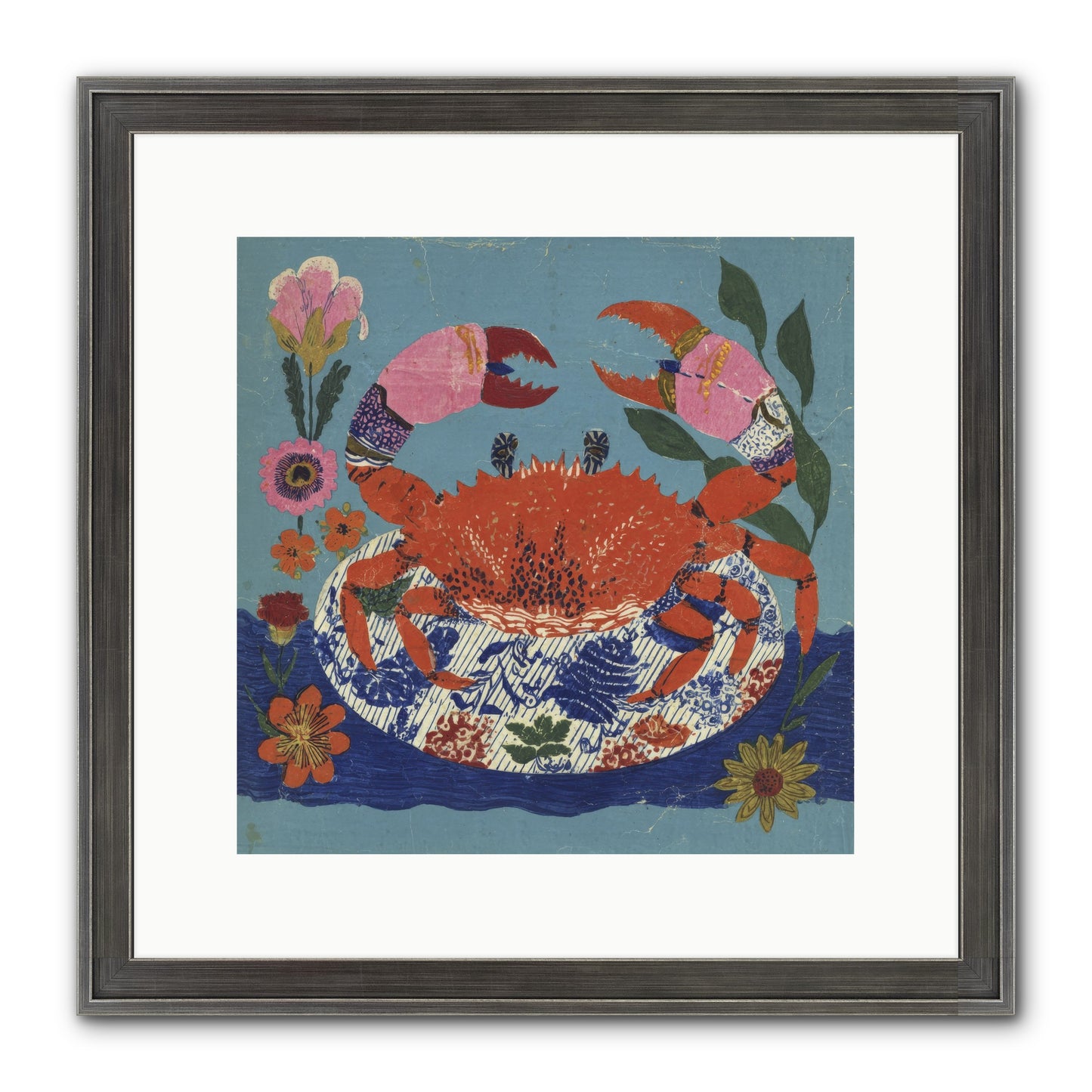 A Supper Of Slight Intrigues Framed Print - Slimwoods Black/Silver 12x12