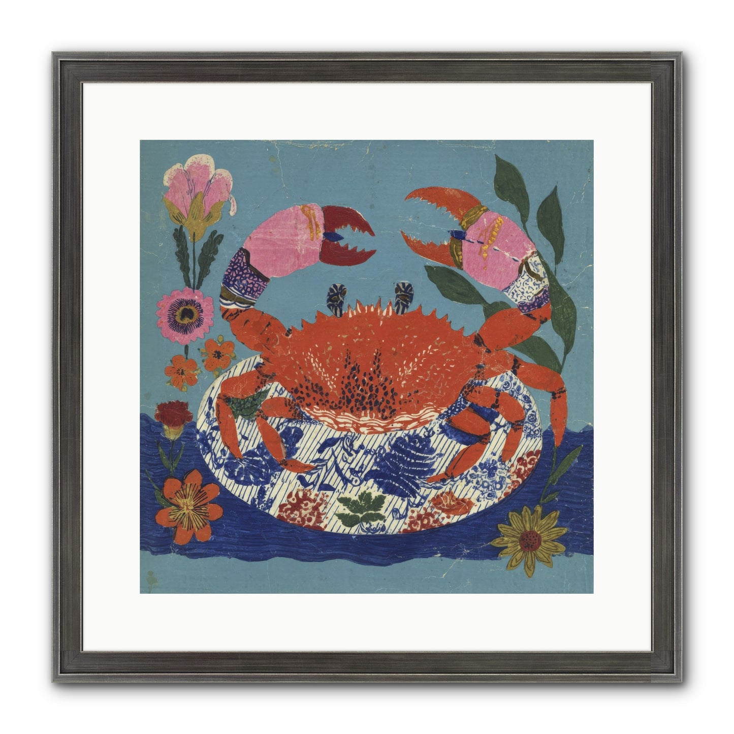 A Supper Of Slight Intrigues Framed Print - Slimwoods Black/Silver 16x16