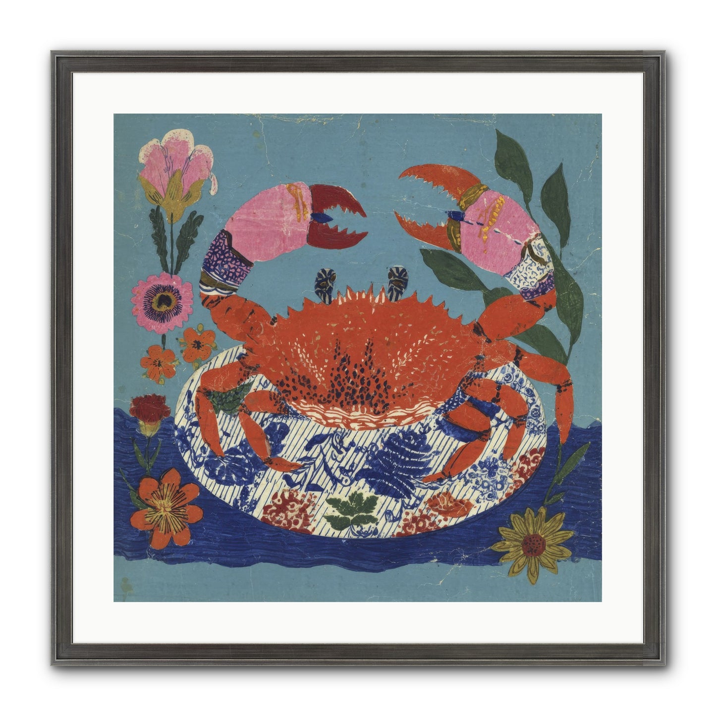 A Supper Of Slight Intrigues Framed Print - Slimwoods Black/Silver 24x24