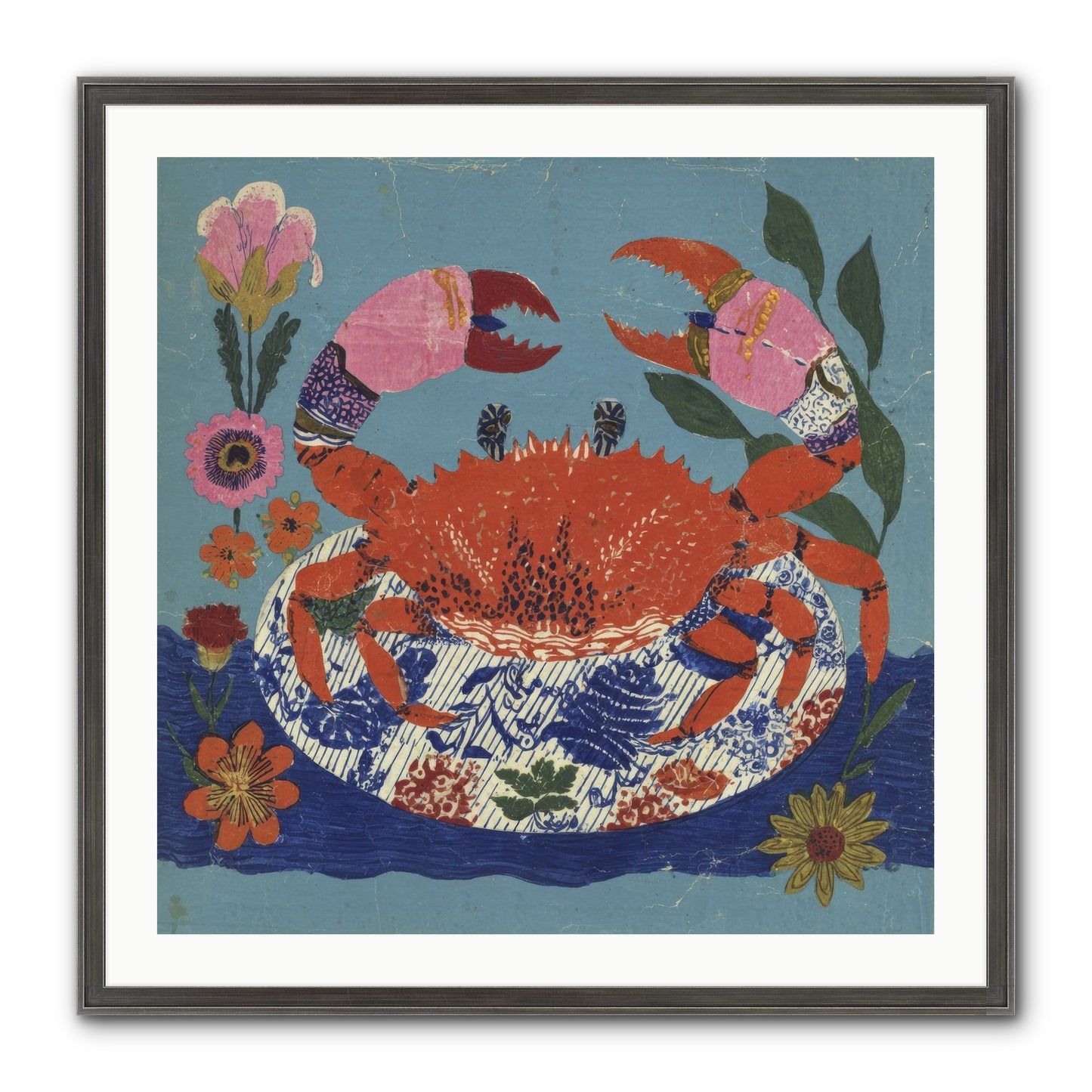 A Supper Of Slight Intrigues Framed Print - Slimwoods Black/Silver 30x30