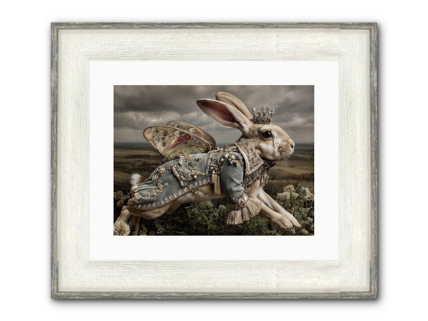 A Theory Of Bloom No.1 Framed Print - Driftwood White 16x12
