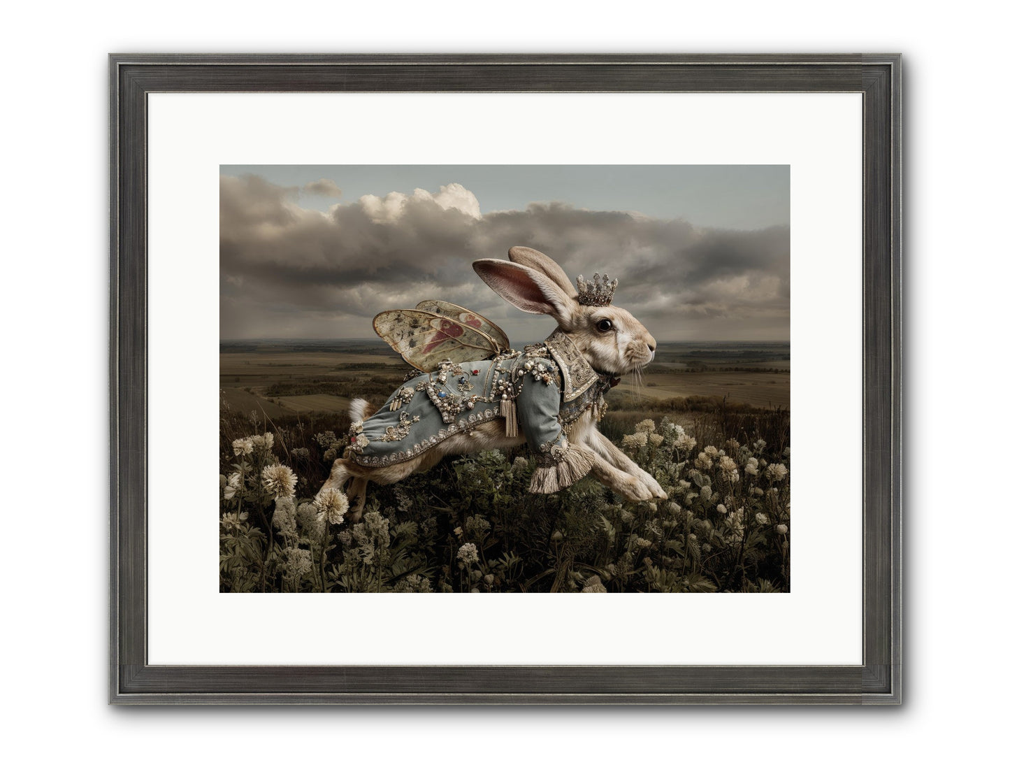 A Theory Of Bloom.No.2 Framed Print - Slimwoods Black/Silver 16x12