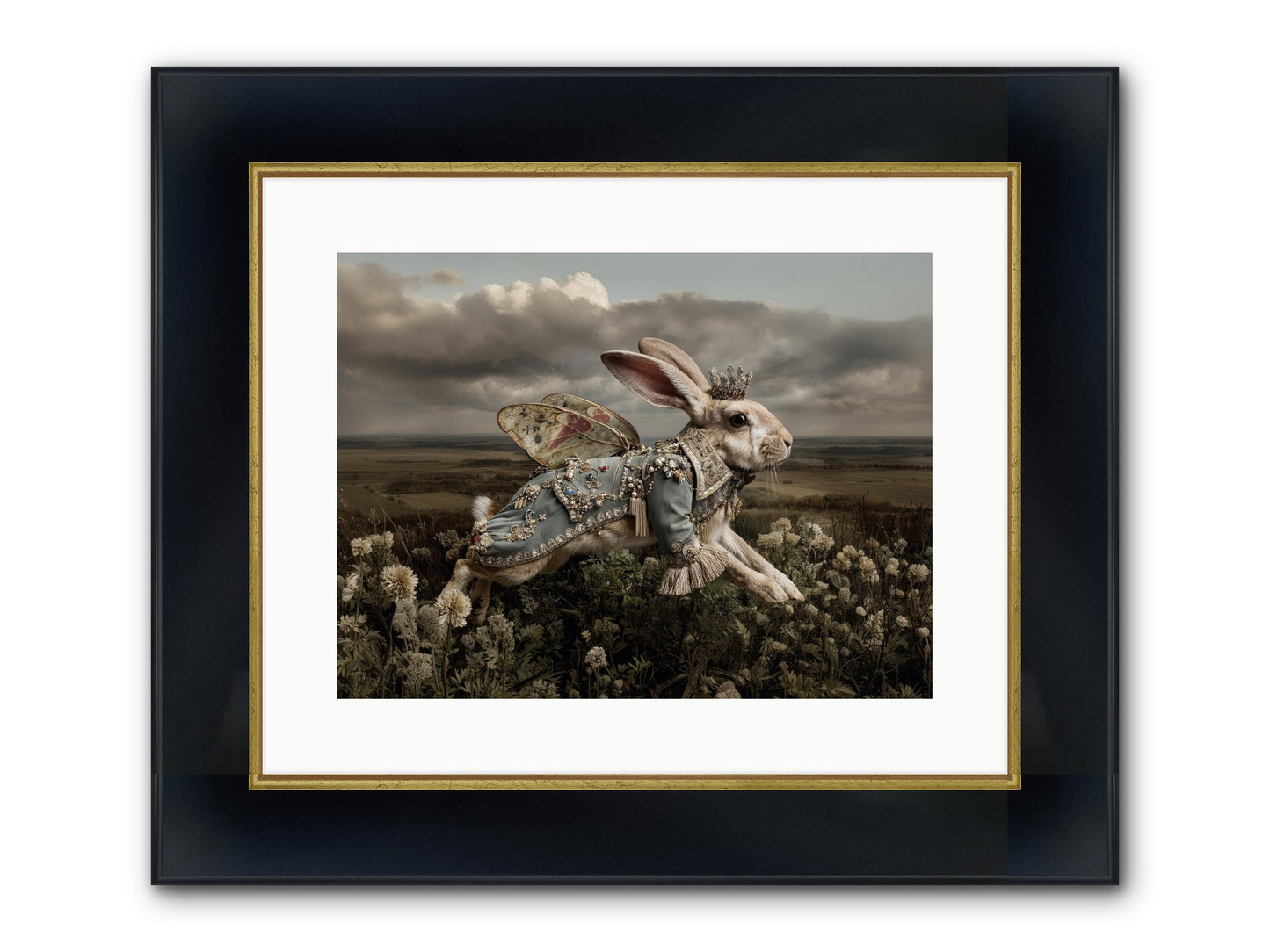 A Theory Of Bloom.No.2 Framed Print - Wide Black w/Gold 16x12