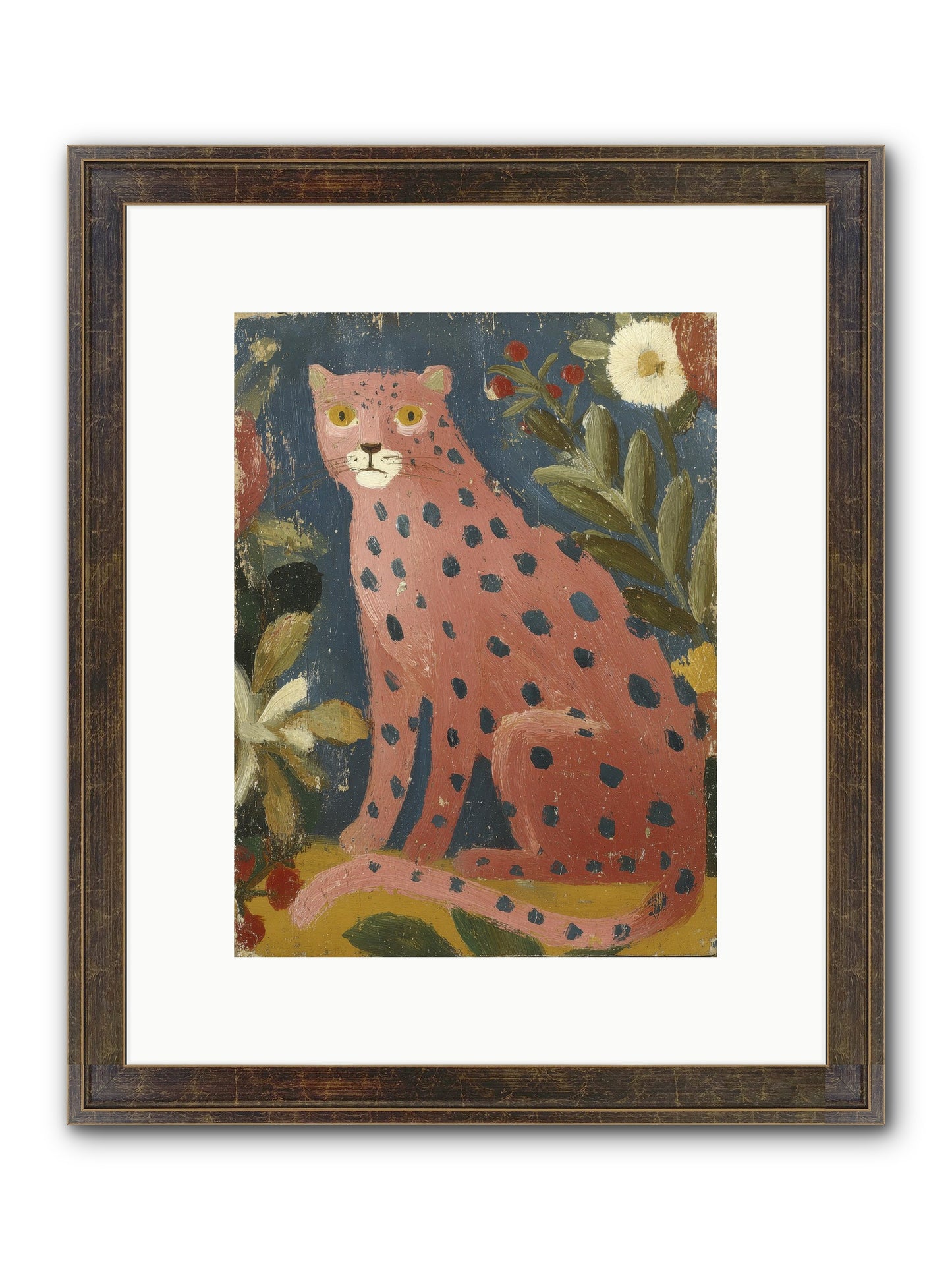 Absolute Certainty Framed Print - Slimwoods Black/Gold 9x12