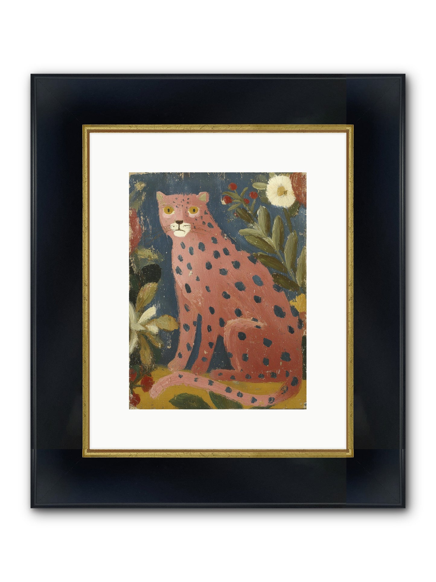 Absolute Certainty Framed Print - Wide Black w/Gold 9x12