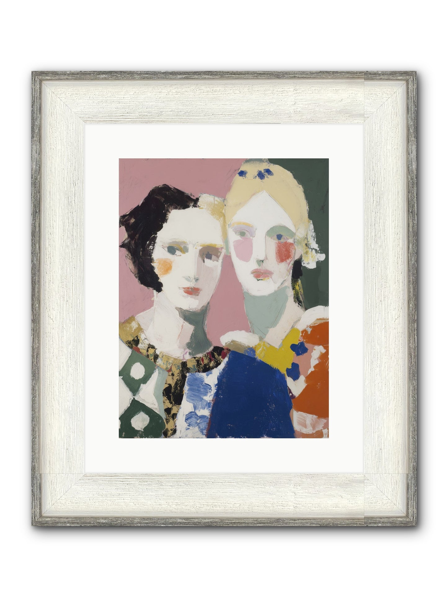 Absorbed Framed Print - Driftwood White 12x16