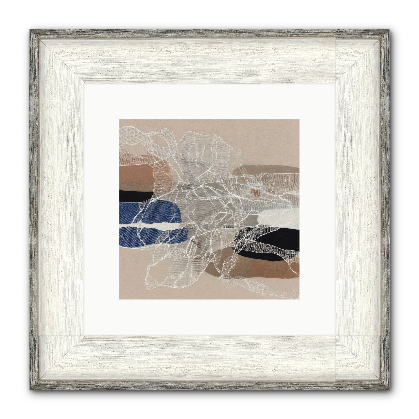 Aegis Framed Print - Driftwood White 10x10