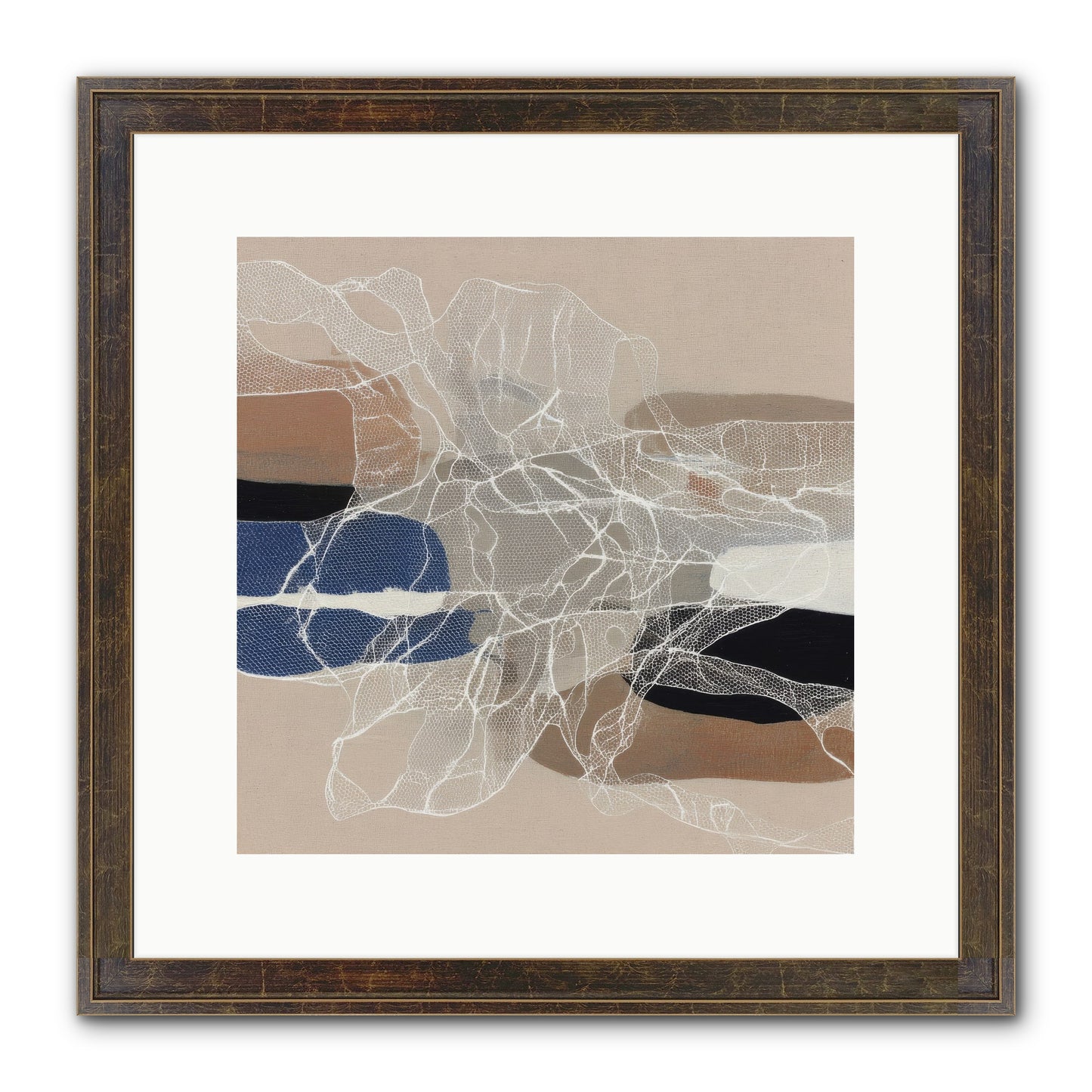Aegis Framed Print - Slimwoods Black/Gold 12x12