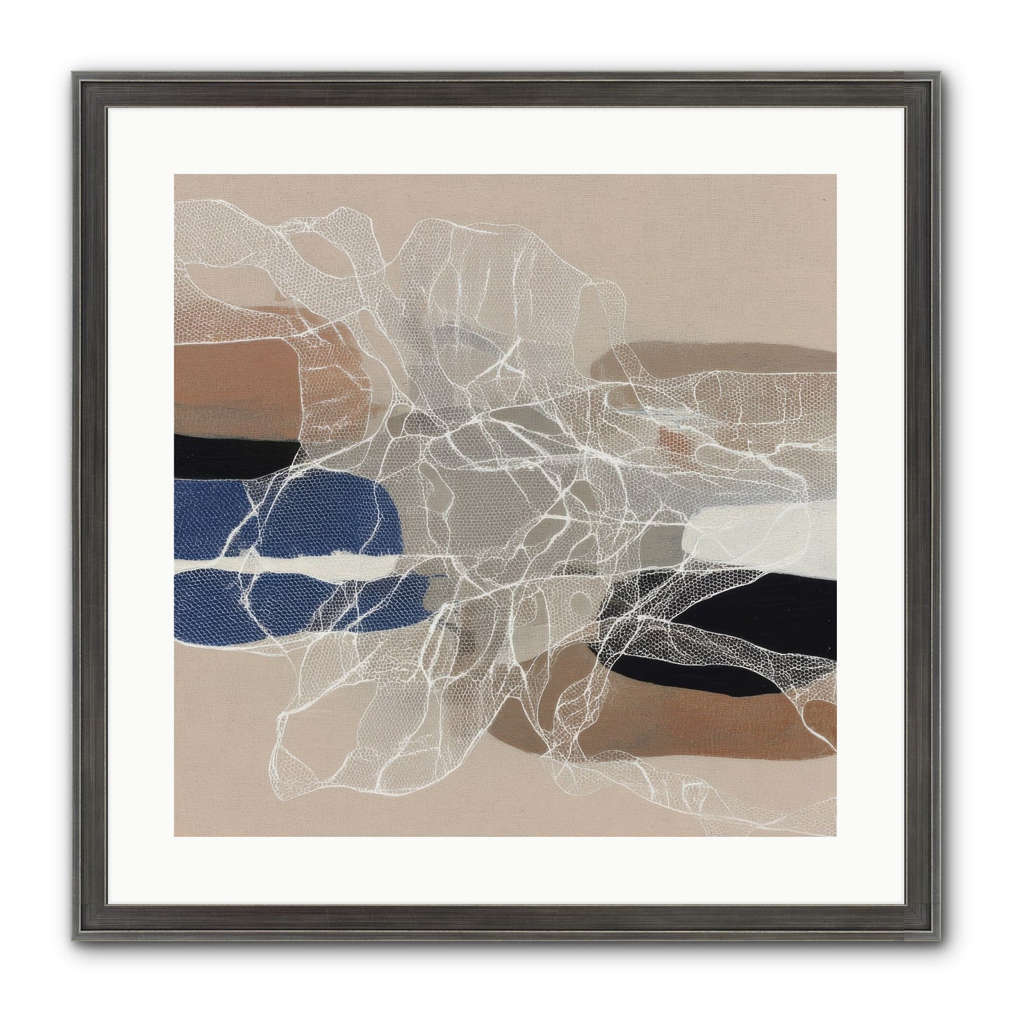 Aegis Framed Print - Slimwoods Black/Silver 20x20