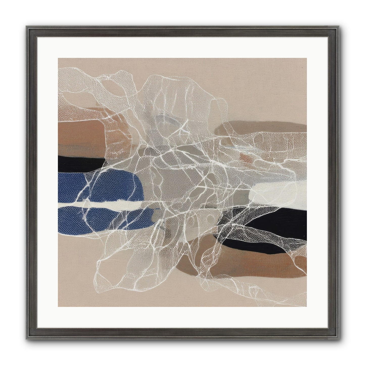 Aegis Framed Print - Slimwoods Black/Silver 24x24