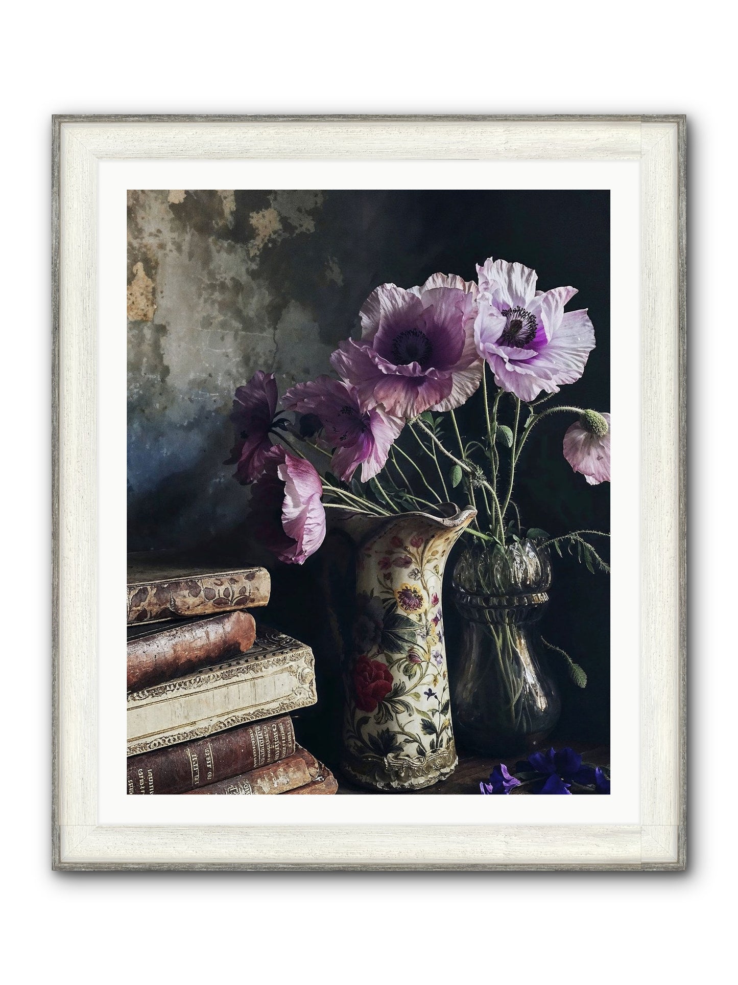 Affirmed Framed Print - Driftwood White 32x40