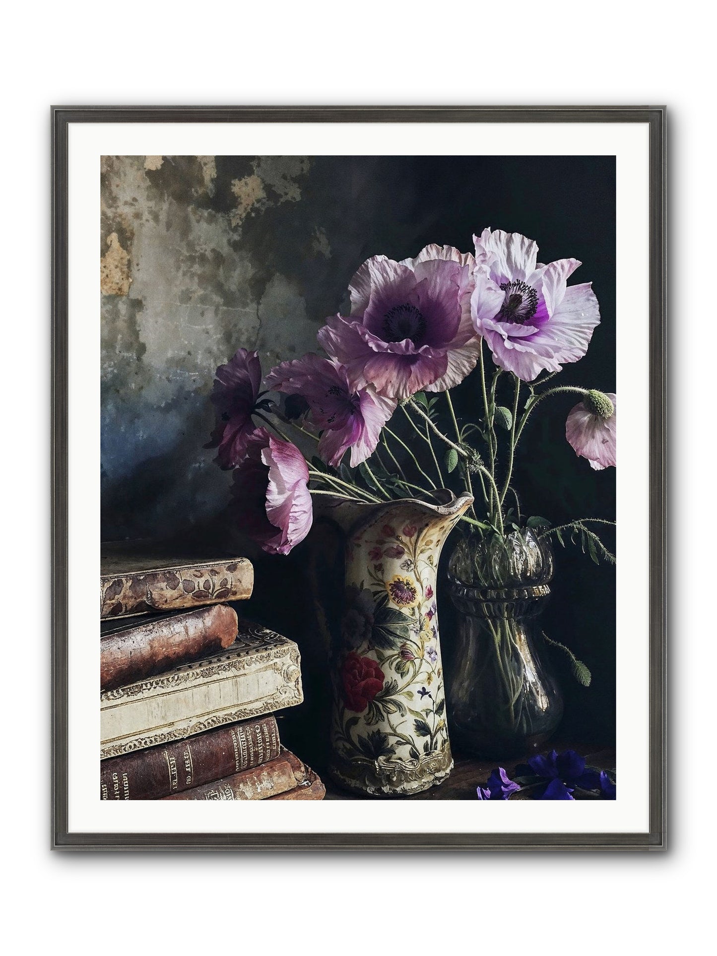 Affirmed Framed Print - Slimwoods Black/Silver 32x40