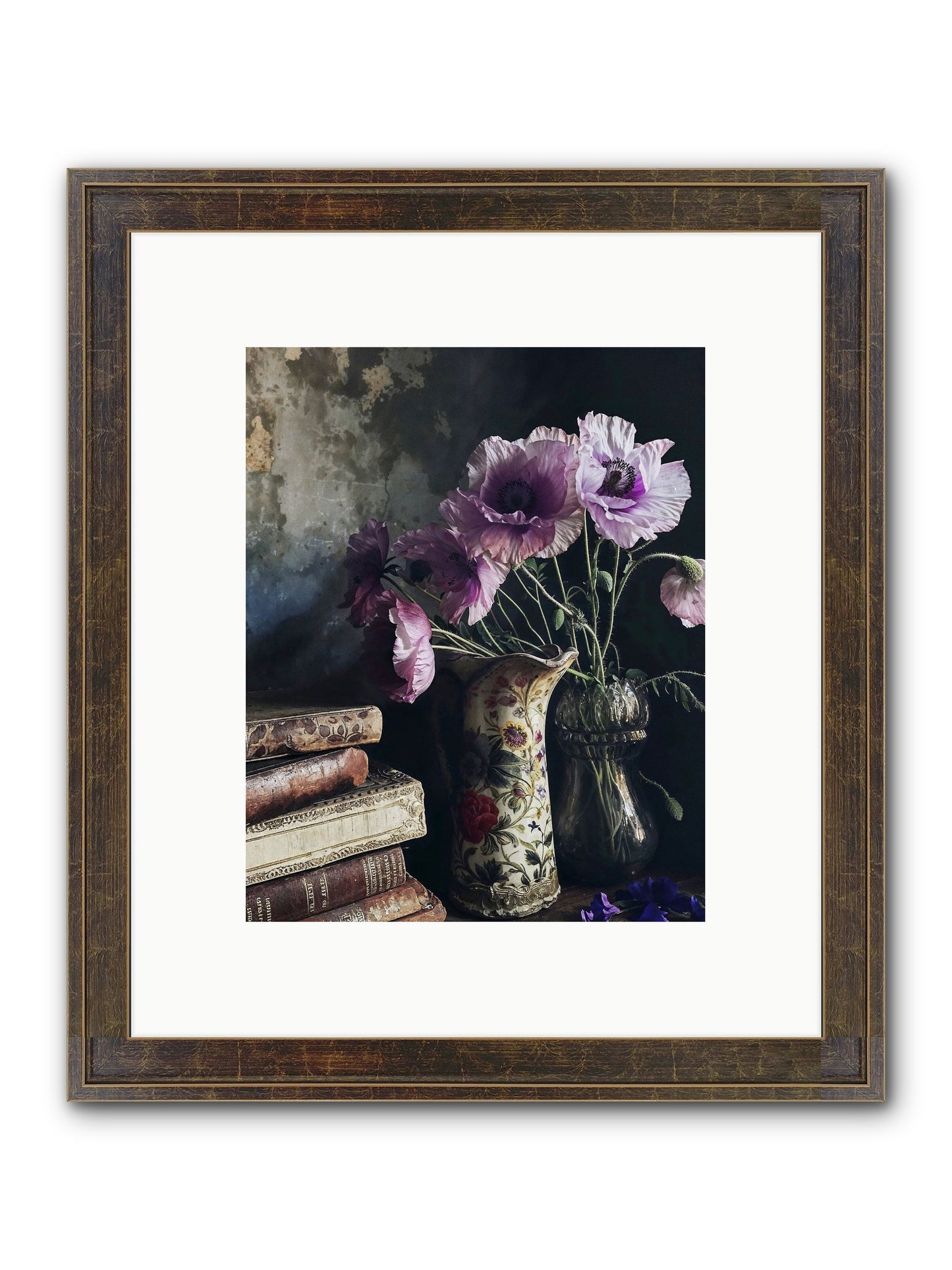 Affirmed Framed Print - Slimwoods Black/Gold 8x10