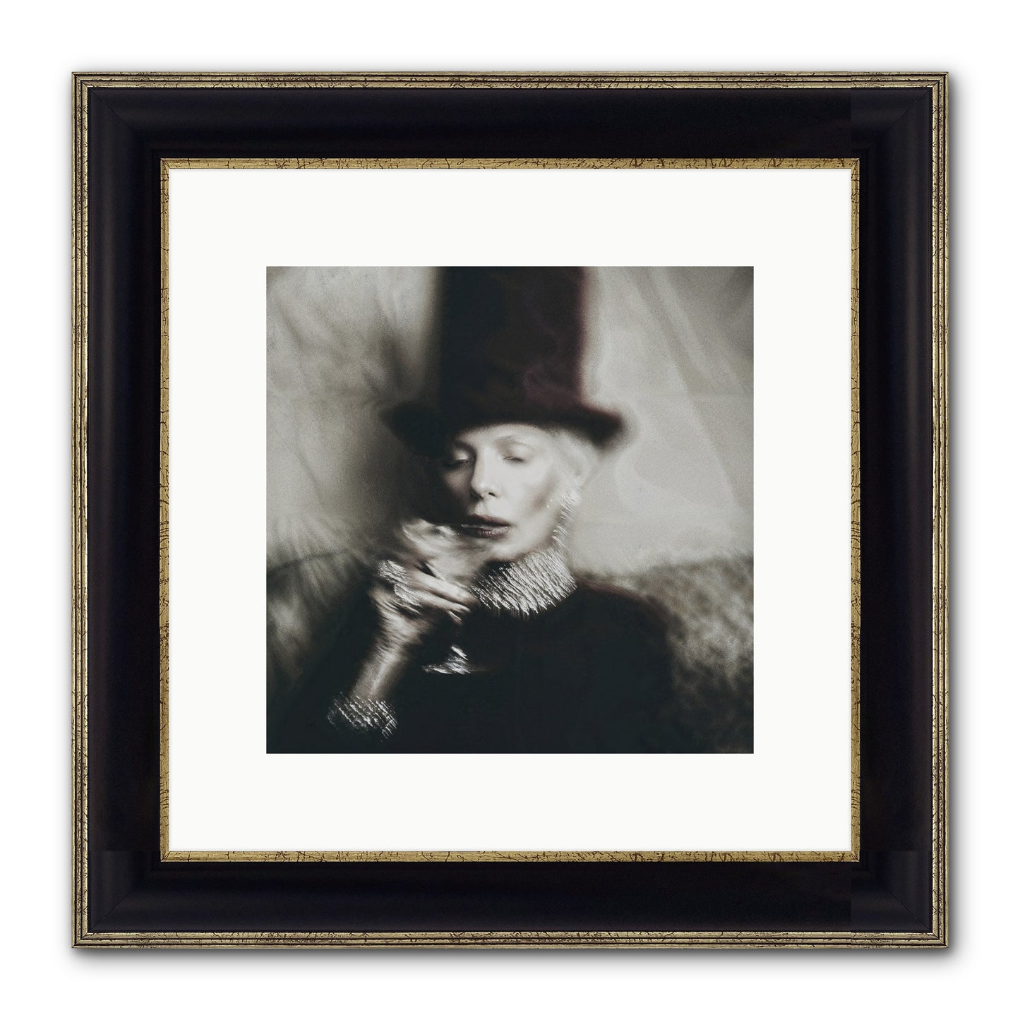 After the Applause Framed Print - Black & Gold 10x10