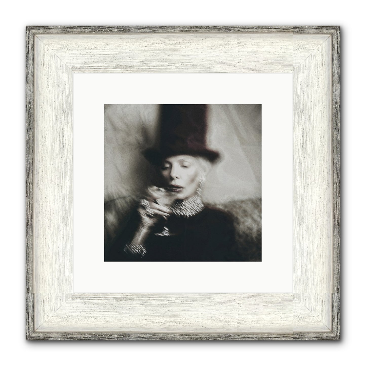 After the Applause Framed Print - Driftwood White 10x10