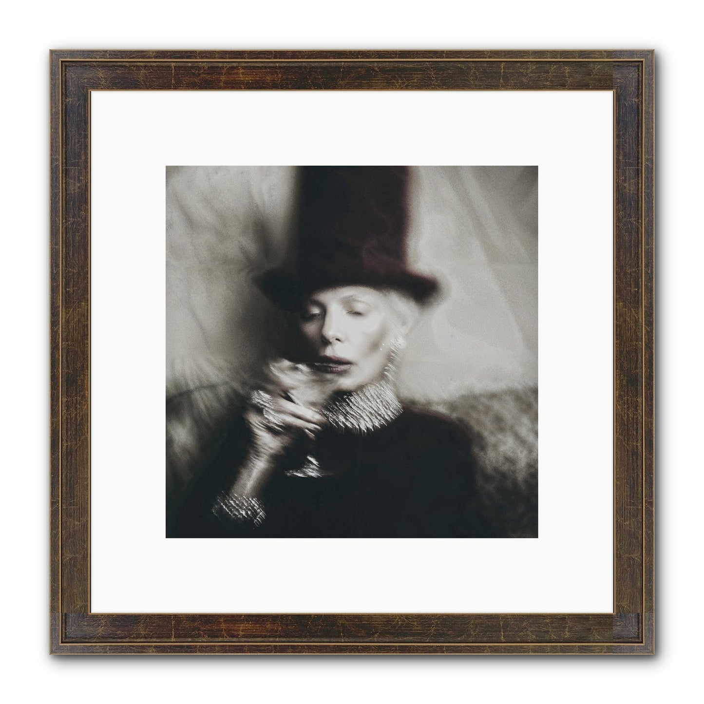 After the Applause Framed Print - Slimwoods Black/Gold 10x10