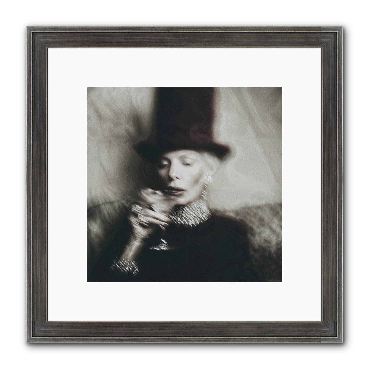After the Applause Framed Print - Slimwoods Black/Silver 10x10