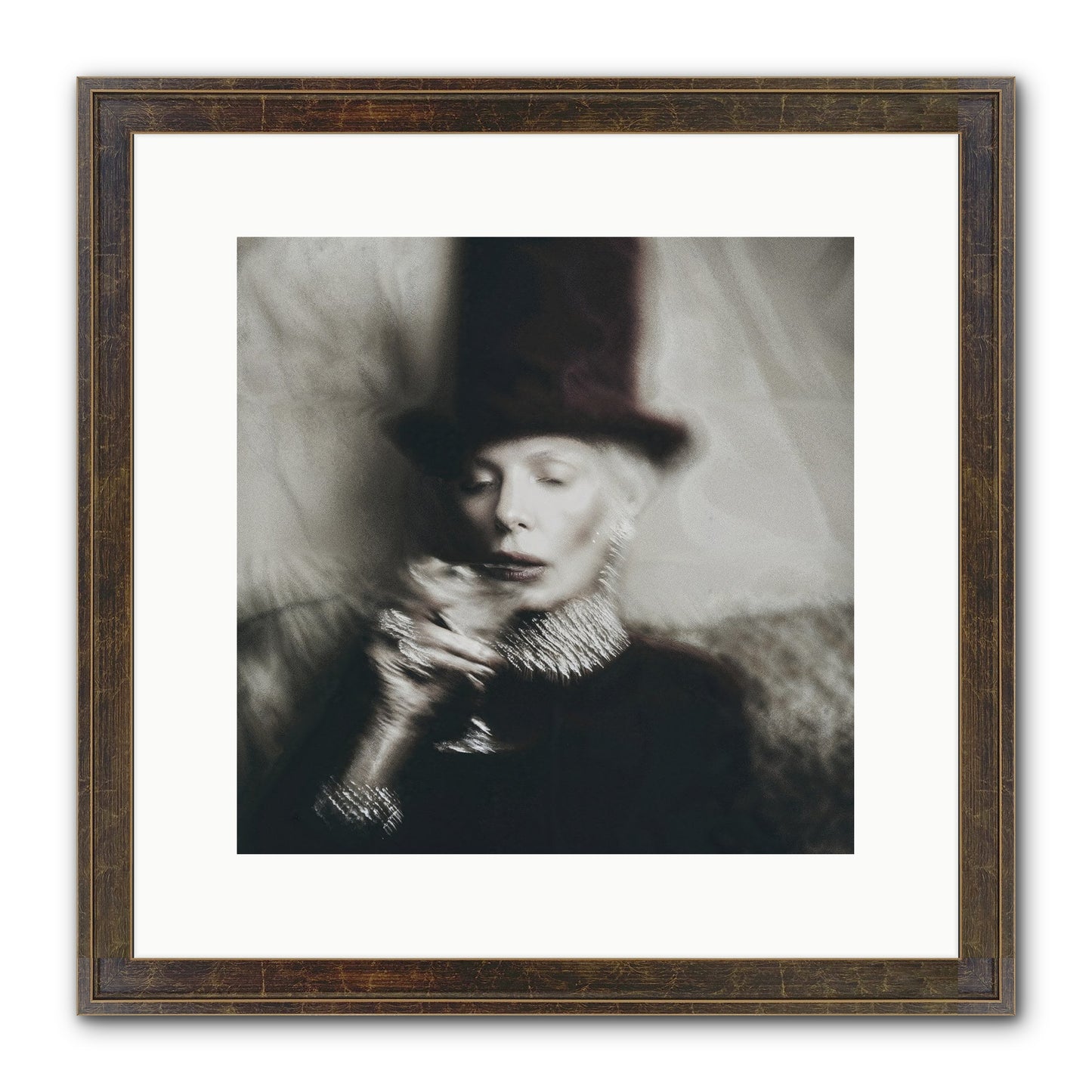 After the Applause Framed Print - Slimwoods Black/Gold 12x12