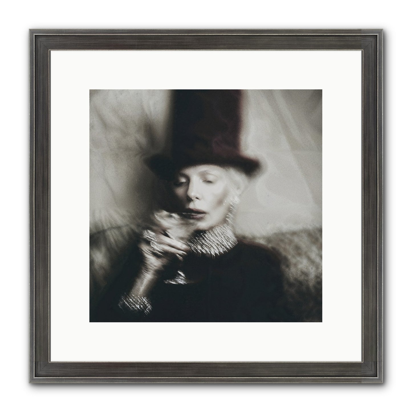 After the Applause Framed Print - Slimwoods Black/Silver 12x12