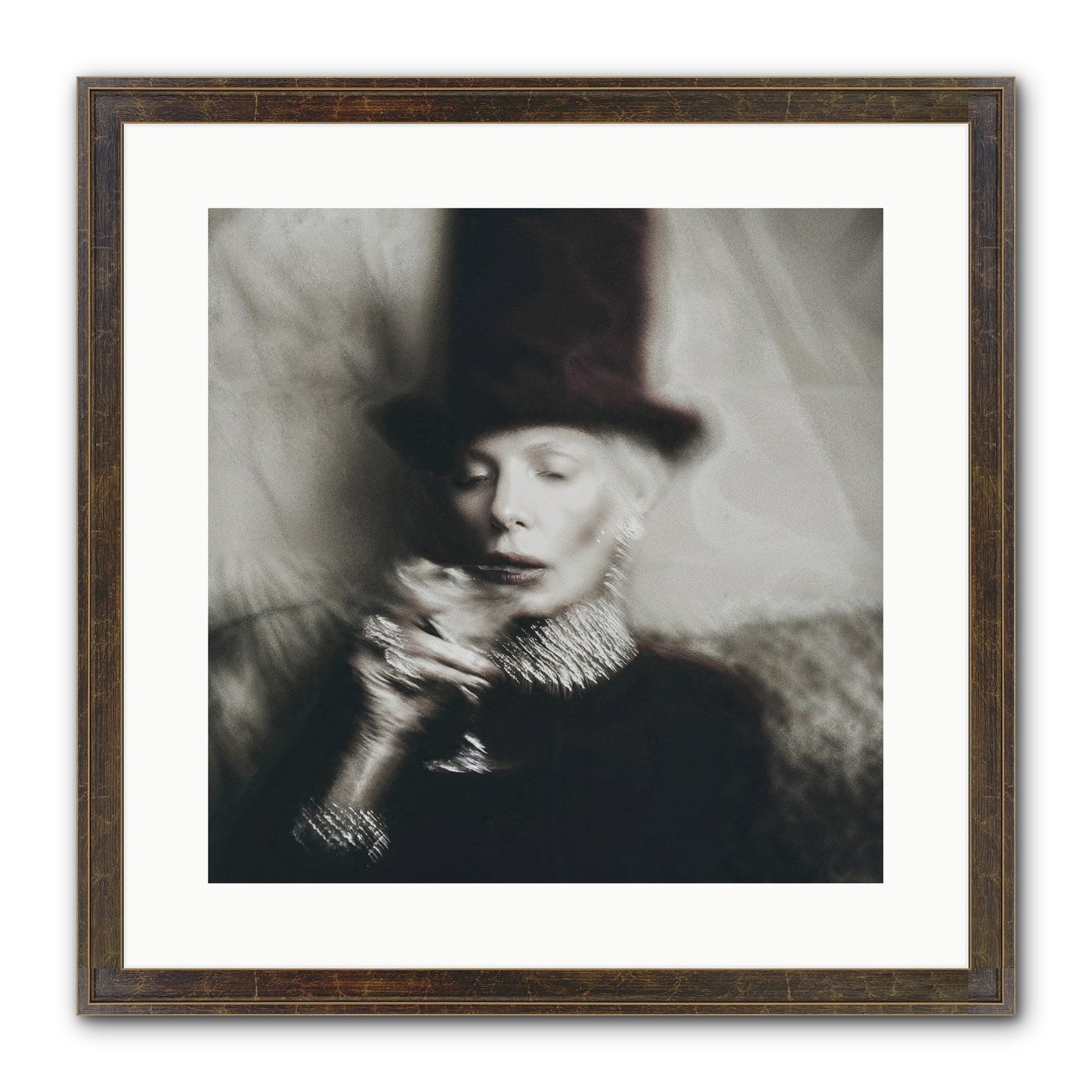 After the Applause Framed Print - Slimwoods Black/Gold 16x16