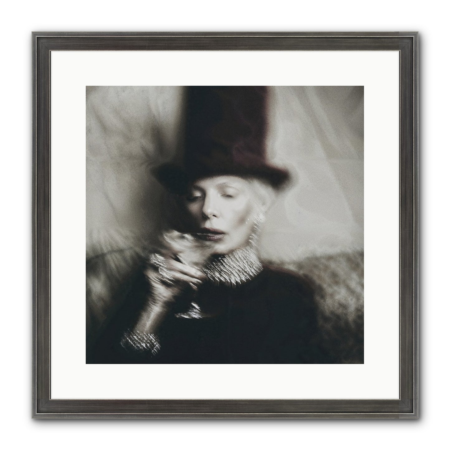 After the Applause Framed Print - Slimwoods Black/Silver 16x16