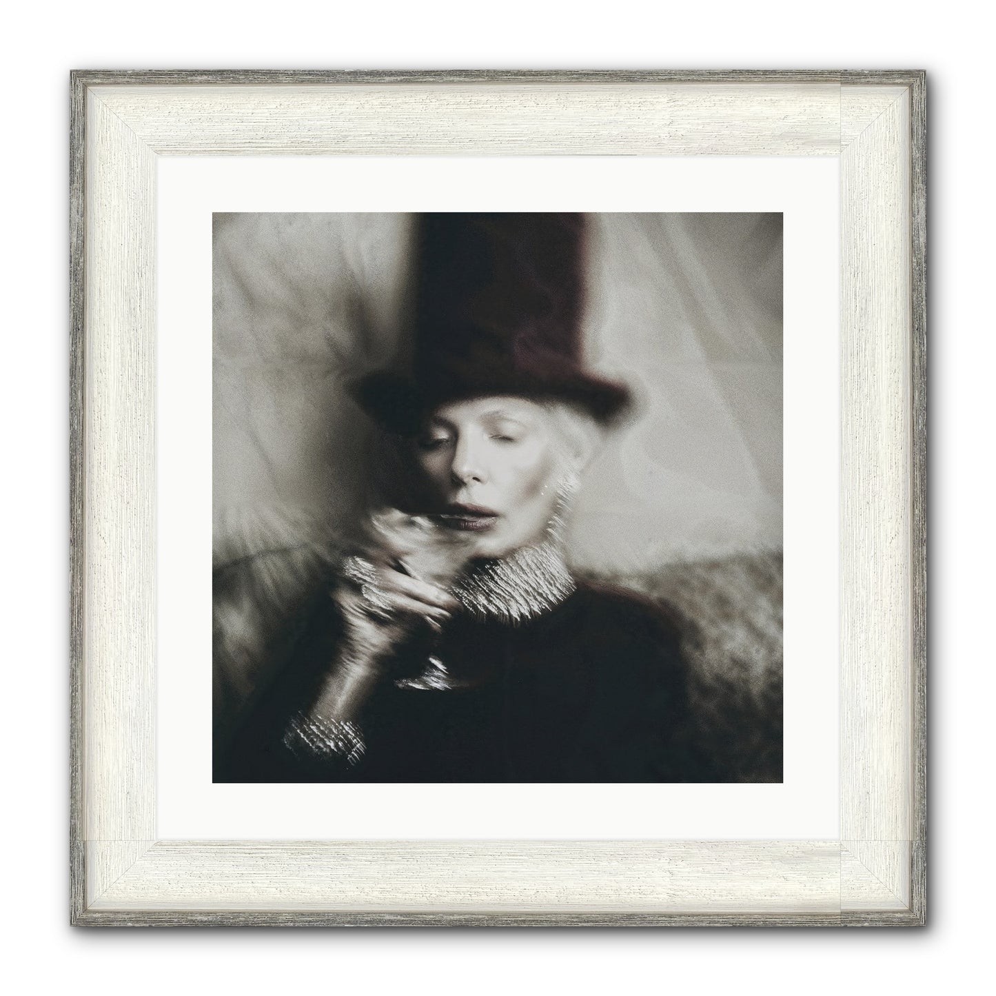 After the Applause Framed Print - Driftwood White 20x20