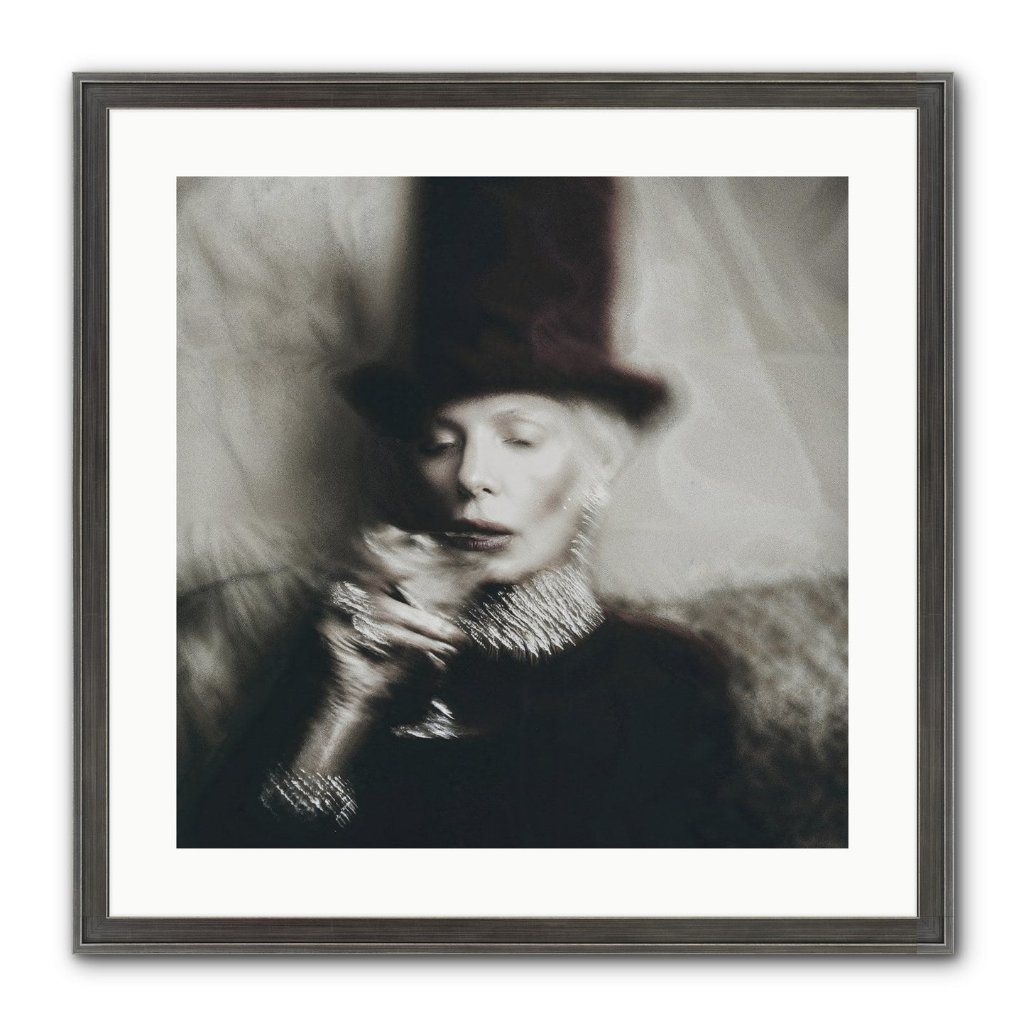 After the Applause Framed Print - Slimwoods Black/Silver 20x20