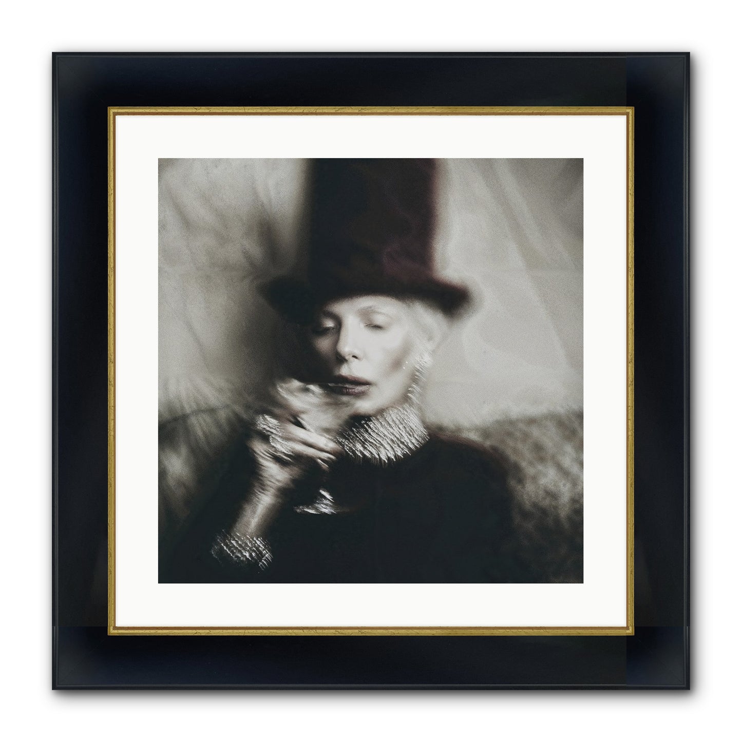 After the Applause Framed Print - Wide Black w/Gold 20x20