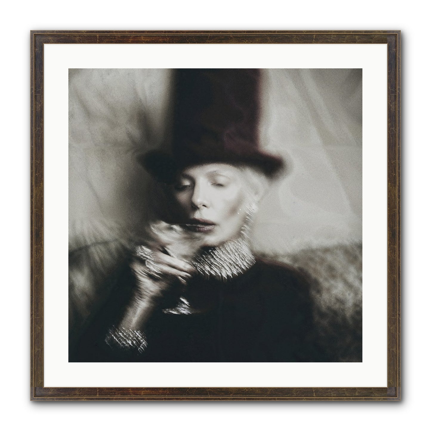 After the Applause Framed Print - Slimwoods Black/Gold 24x24