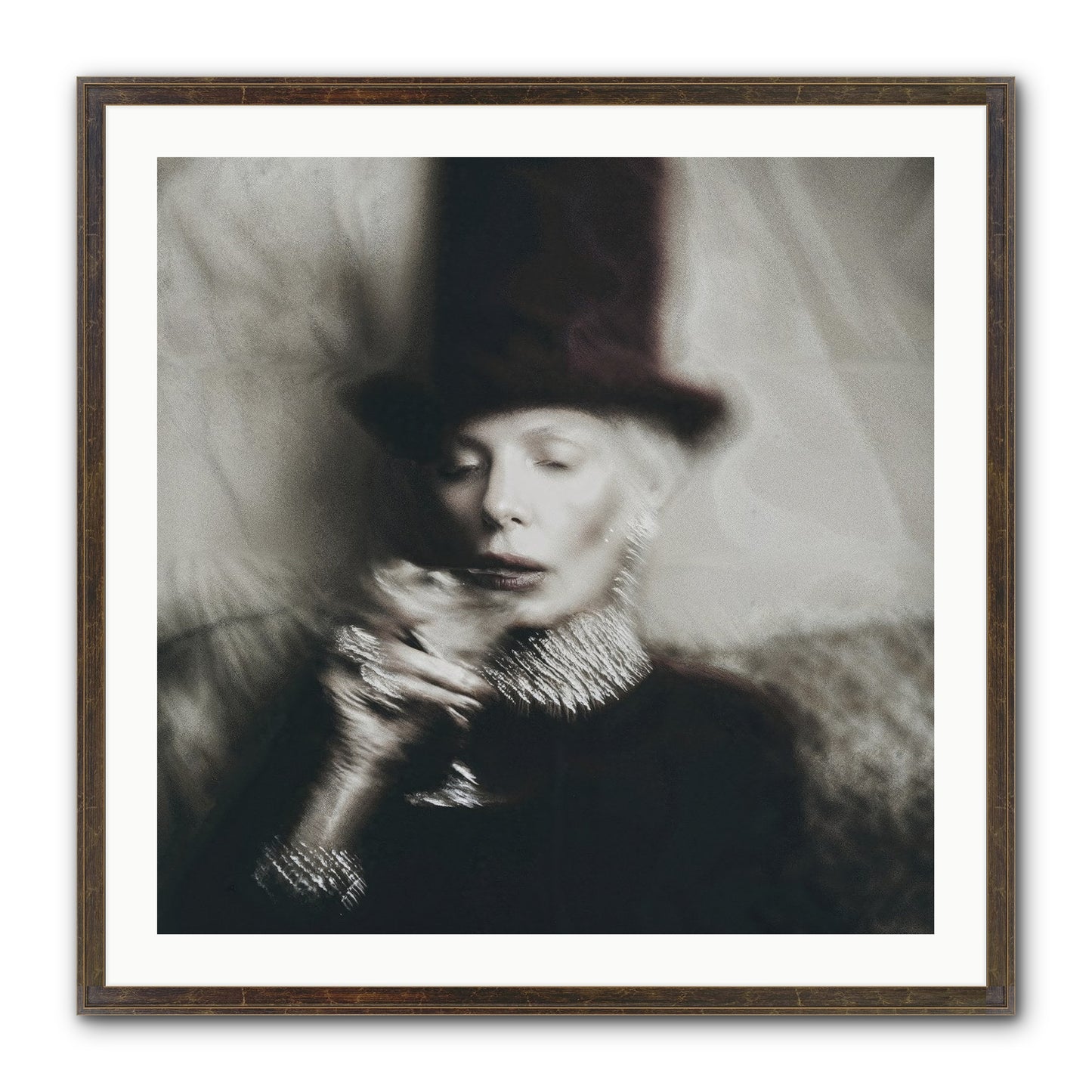 After the Applause Framed Print - Slimwoods Black/Gold 30x30