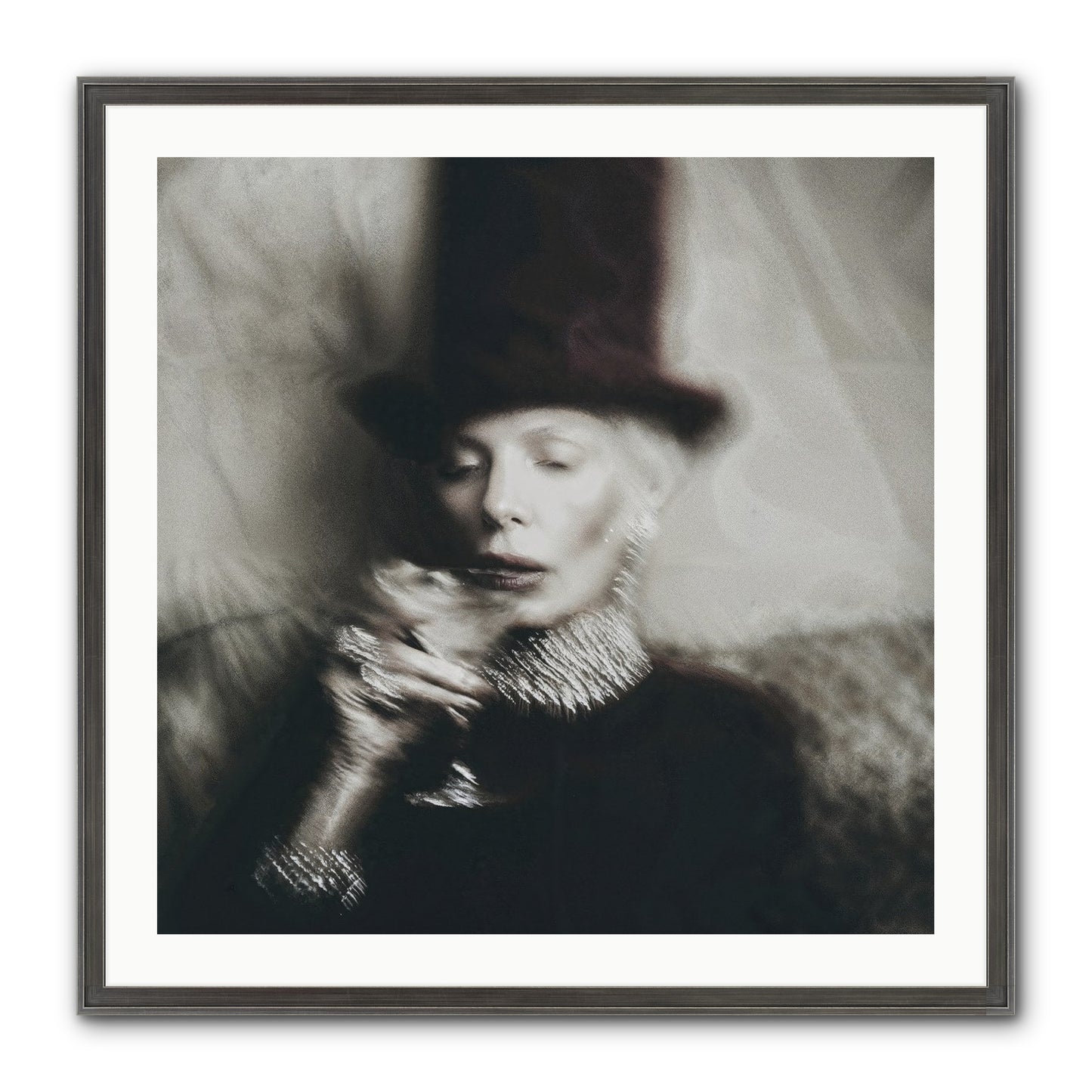 After the Applause Framed Print - Slimwoods Black/Silver 30x30