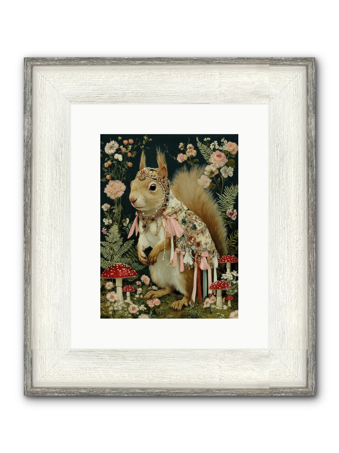 Afternoon Delights Framed Print - Driftwood White 9x12