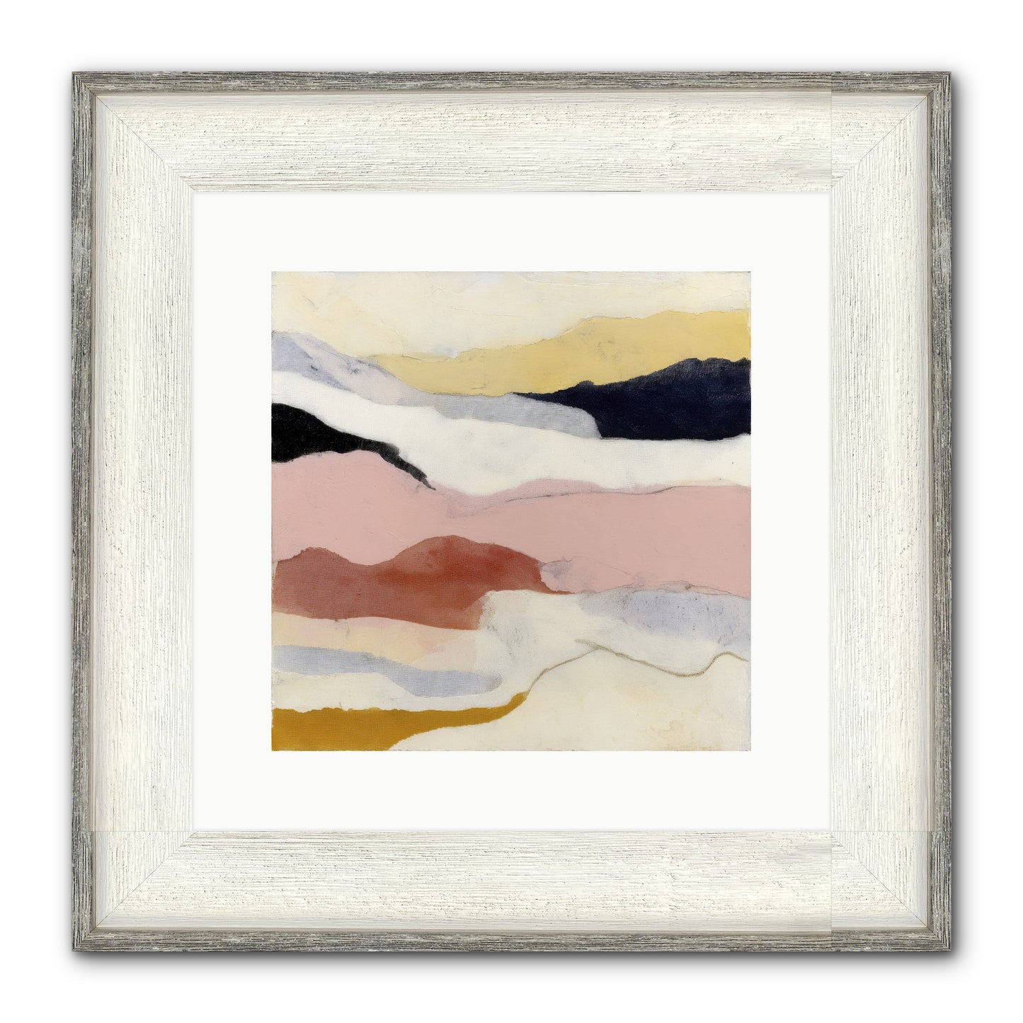 Alarum Framed Print - Driftwood White 12x12