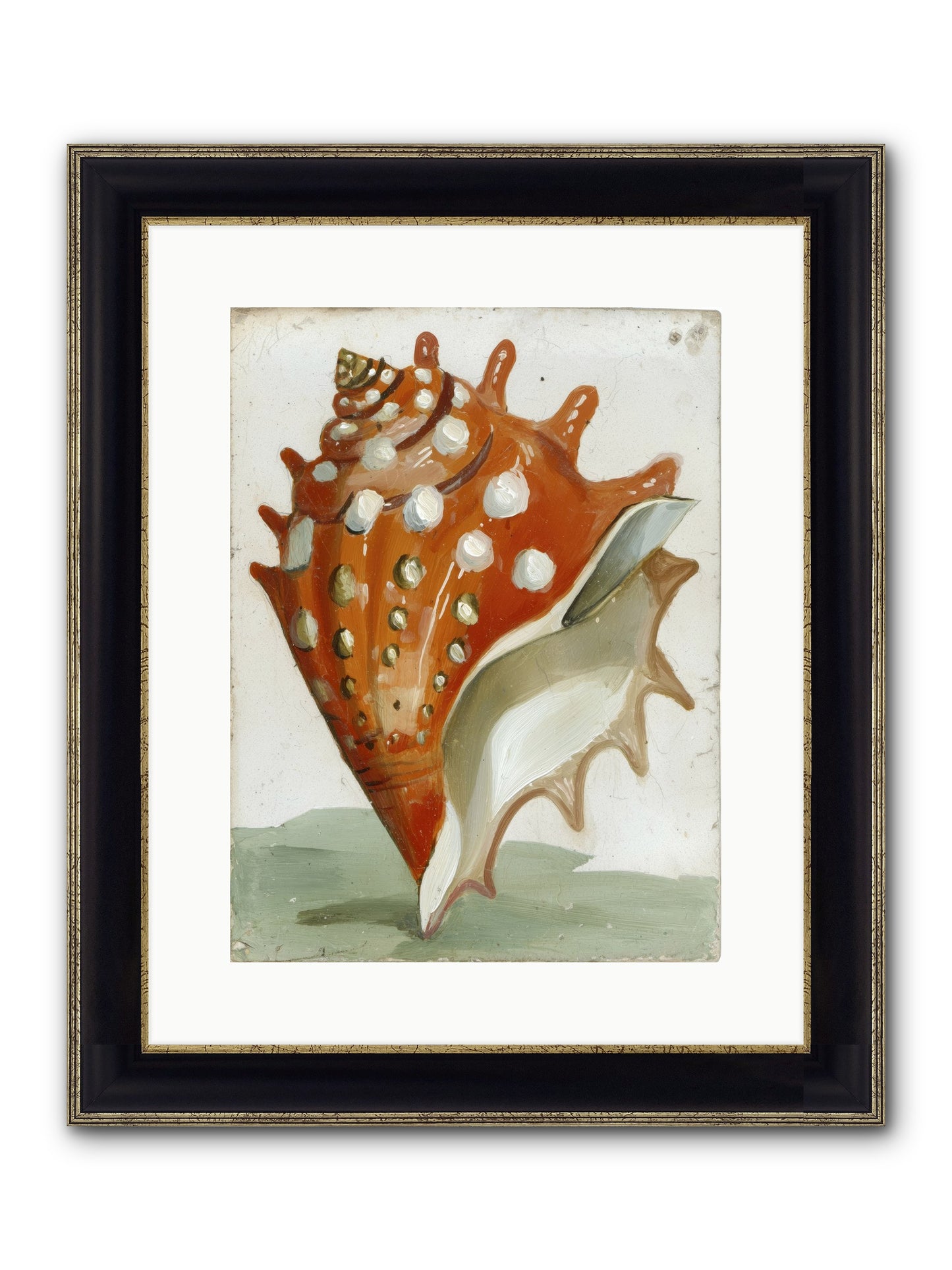 Alchemist's Gold Framed Print - Black & Gold 12x16