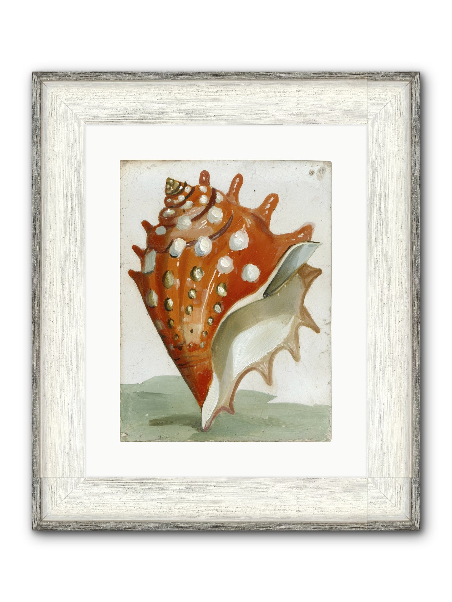 Alchemist's Gold Framed Print - Driftwood White 12x16