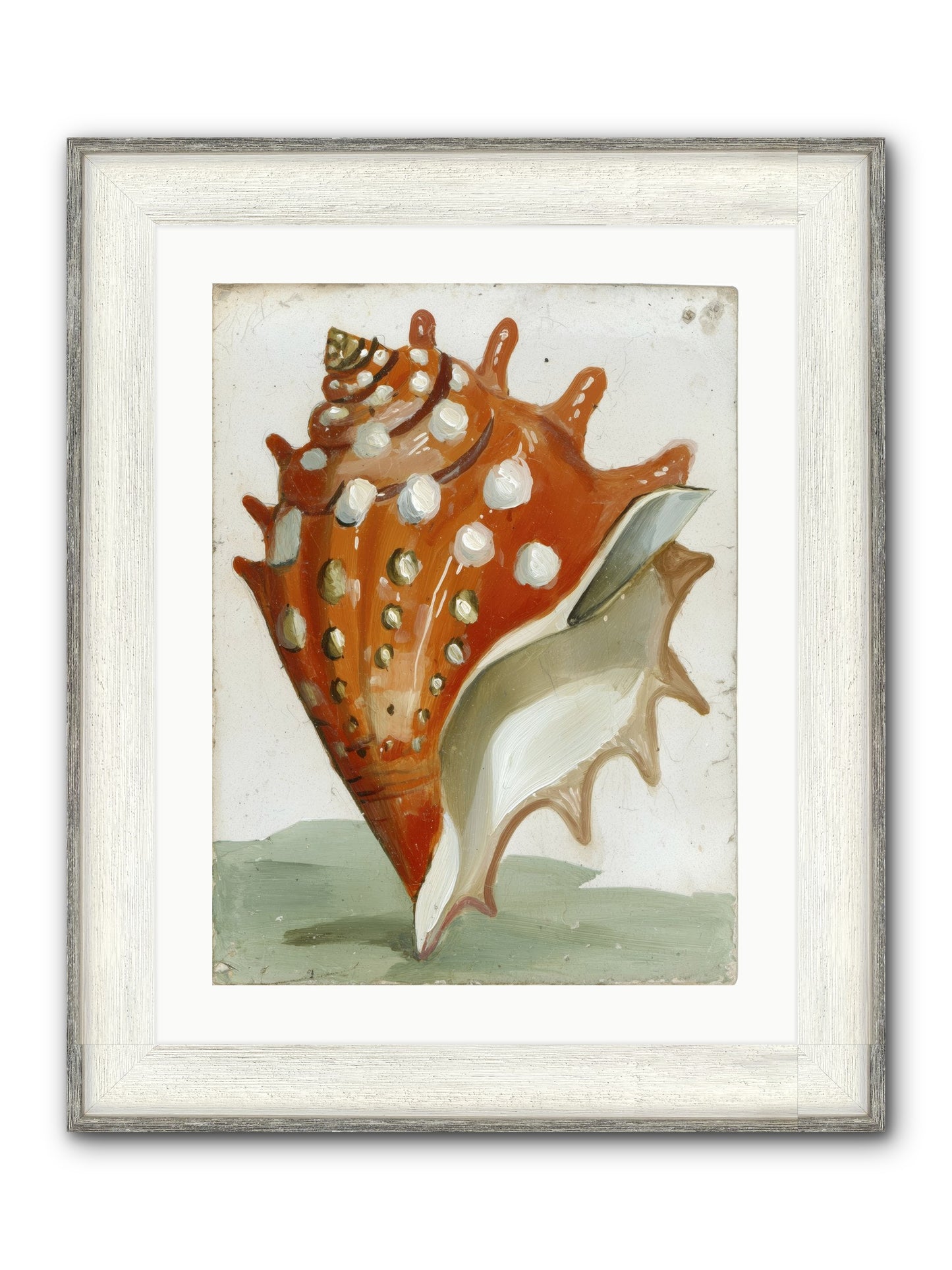 Alchemist's Gold Framed Print - Driftwood White 18x24