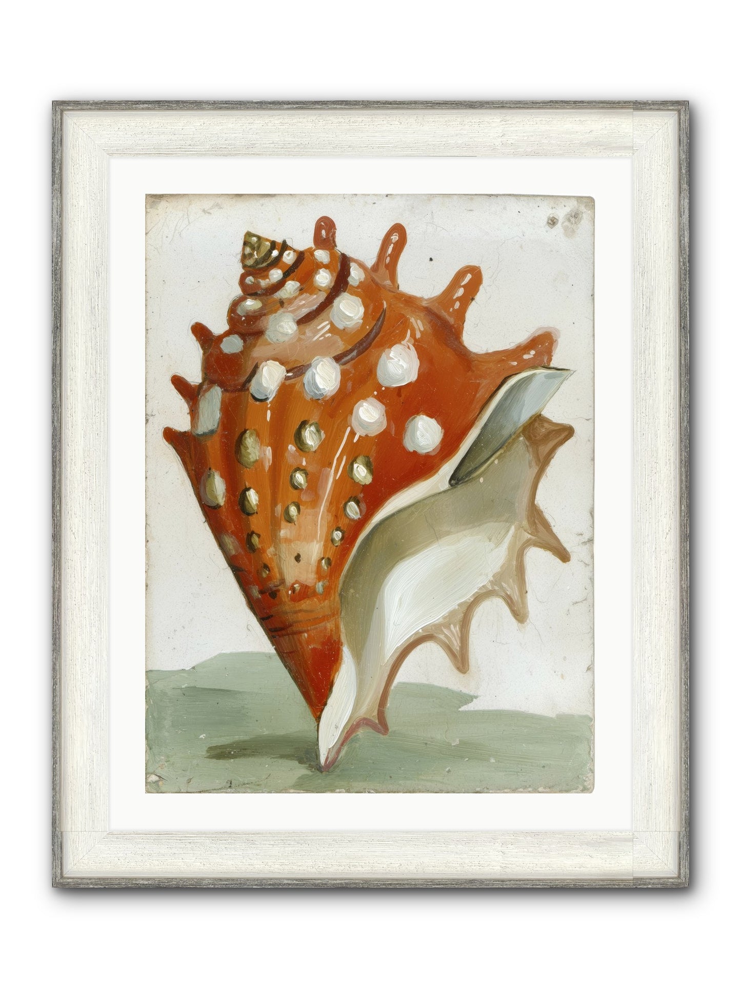 Alchemist's Gold Framed Print - Driftwood White 24x32