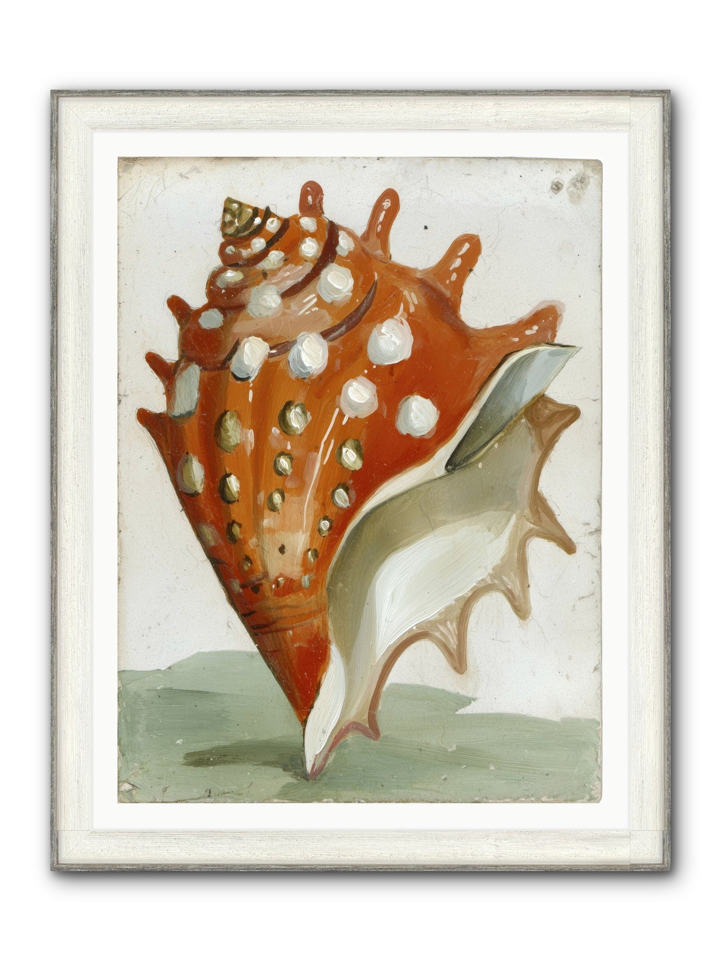 Alchemist's Gold Framed Print - Driftwood White 36x48