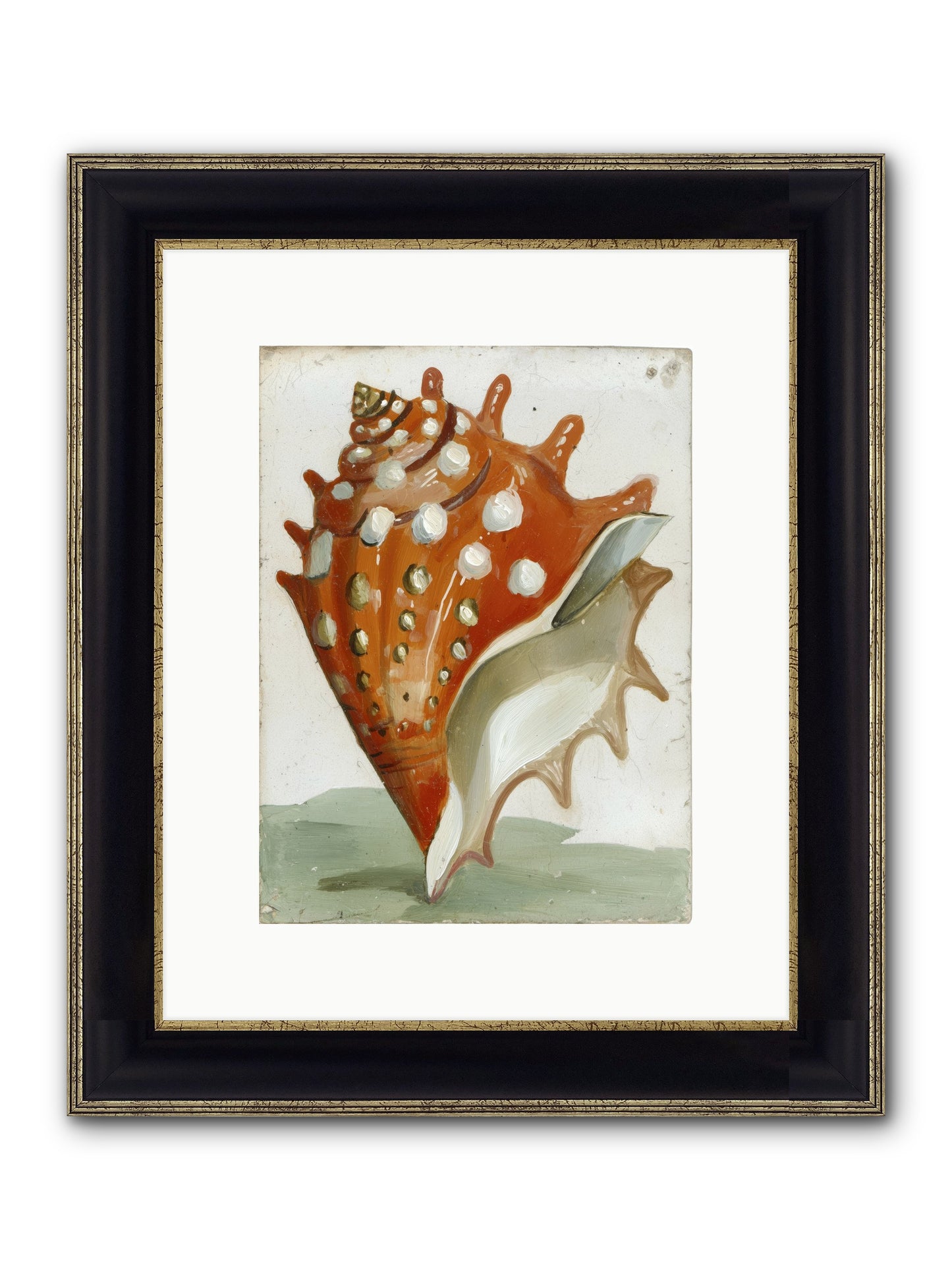 Alchemist's Gold Framed Print - Black & Gold 9x12
