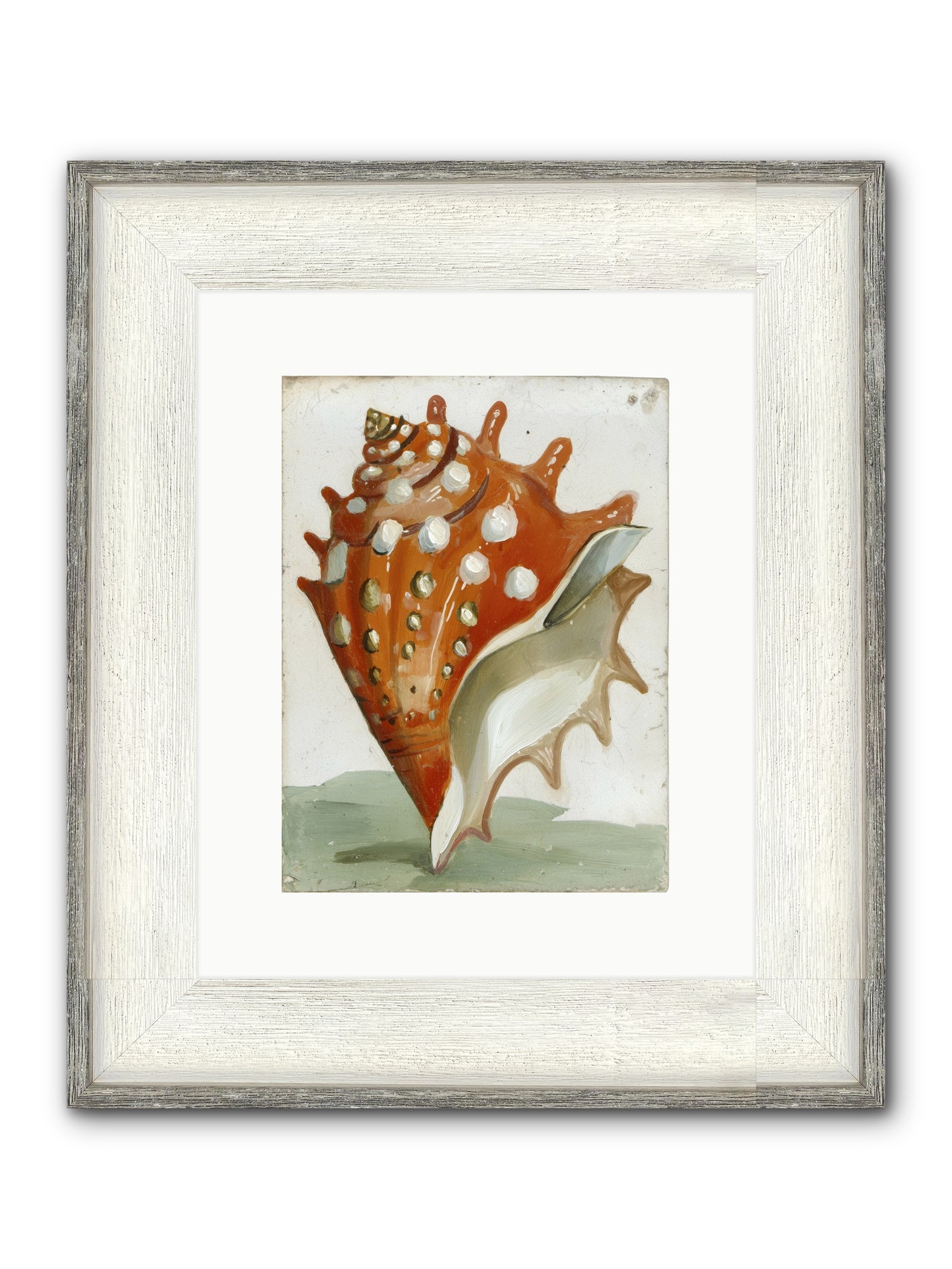 Alchemist's Gold Framed Print - Driftwood White 9x12
